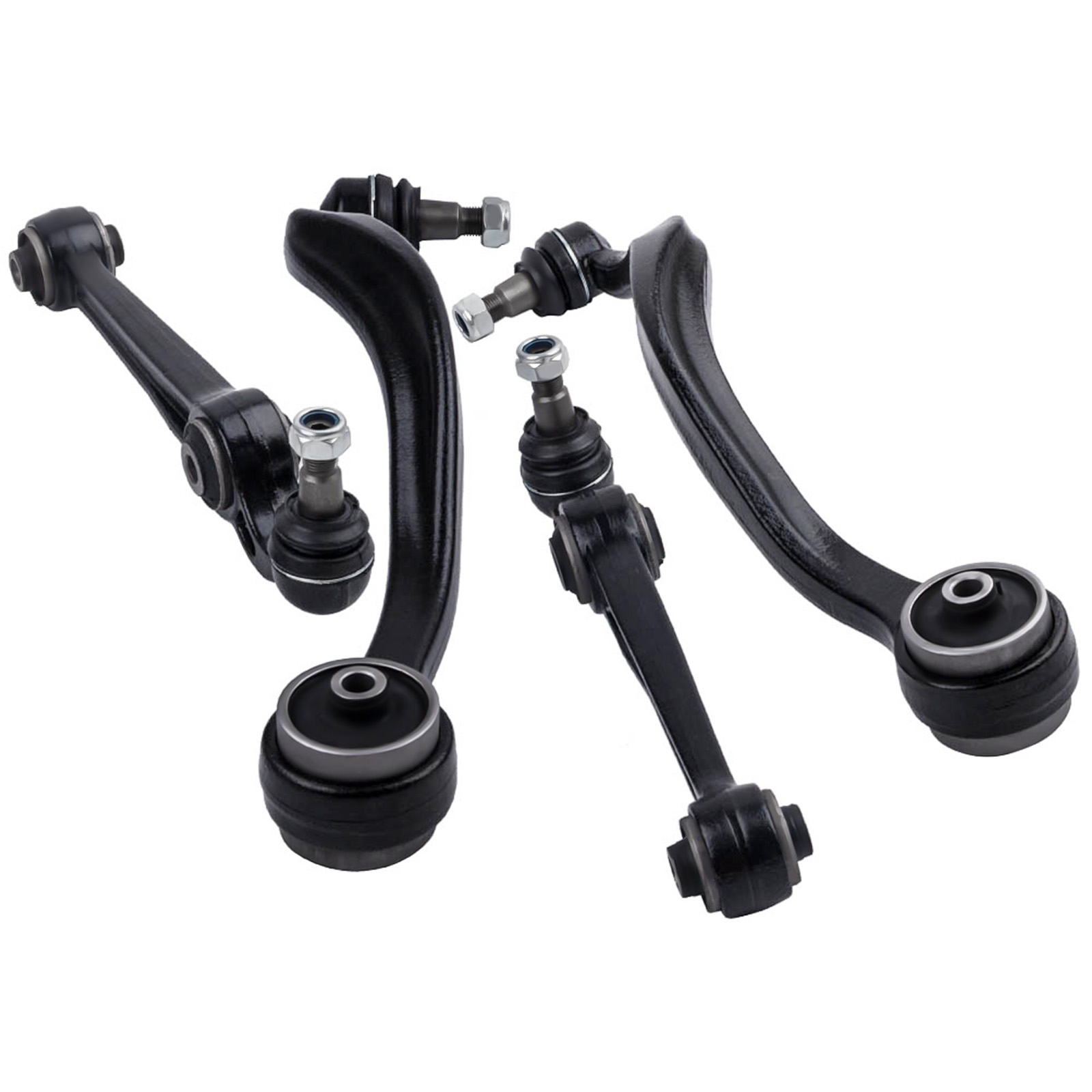 Front Complete Struts w/Coil Spring Control Arms for 2010-2012 Ford Fusion 2.5L