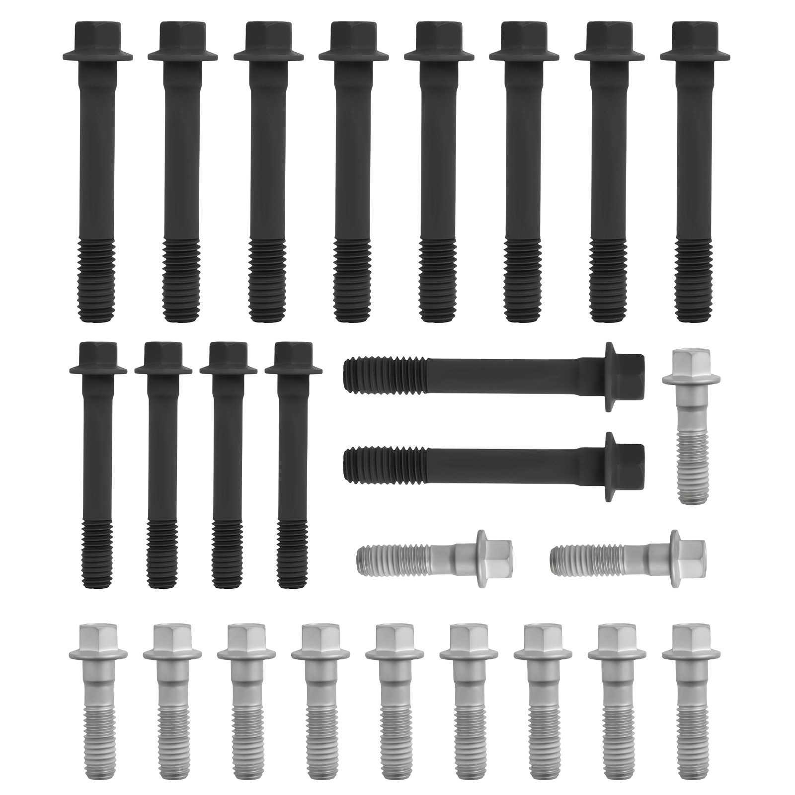 Head Bolt Kit for GMC G1500 G2500 G3500 4.3L V6 OHV 1985-1995 ES74034 HBK3125