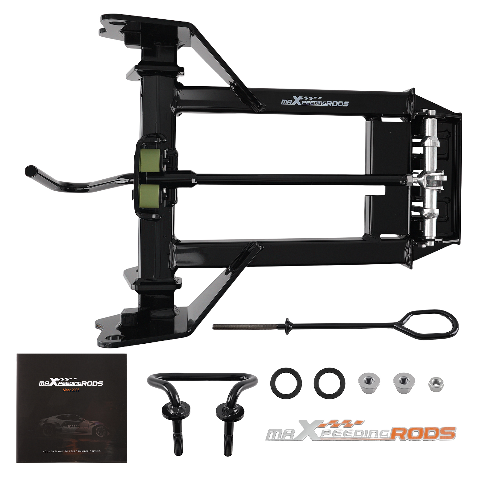 Black Plow Mount Bracket for Polaris Sportsman 570 EPS 2014-2023 Steel