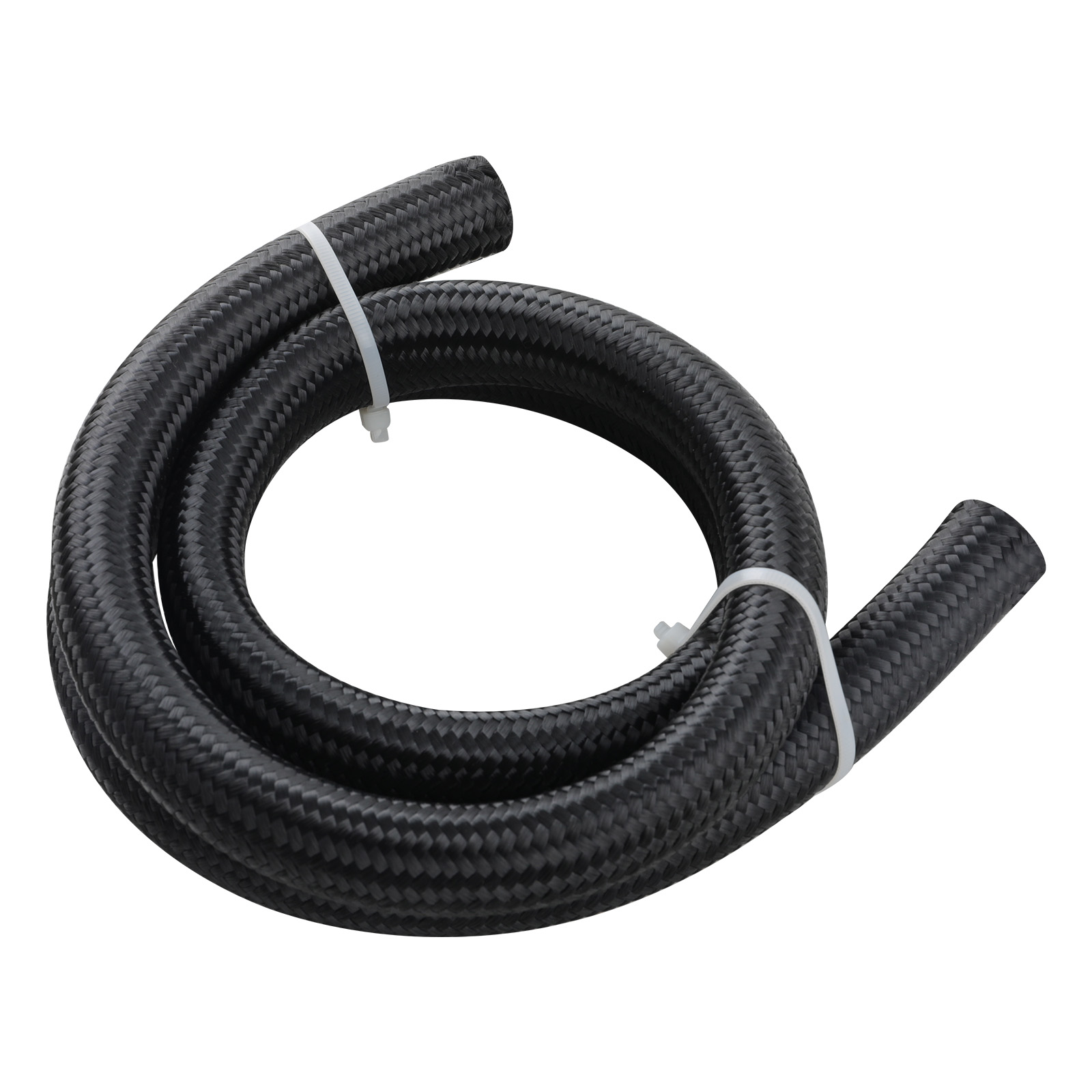 AN16 16AN Nylon Steel Braided Oil Fuel Gas Radiator Line Hose 500psi Universal