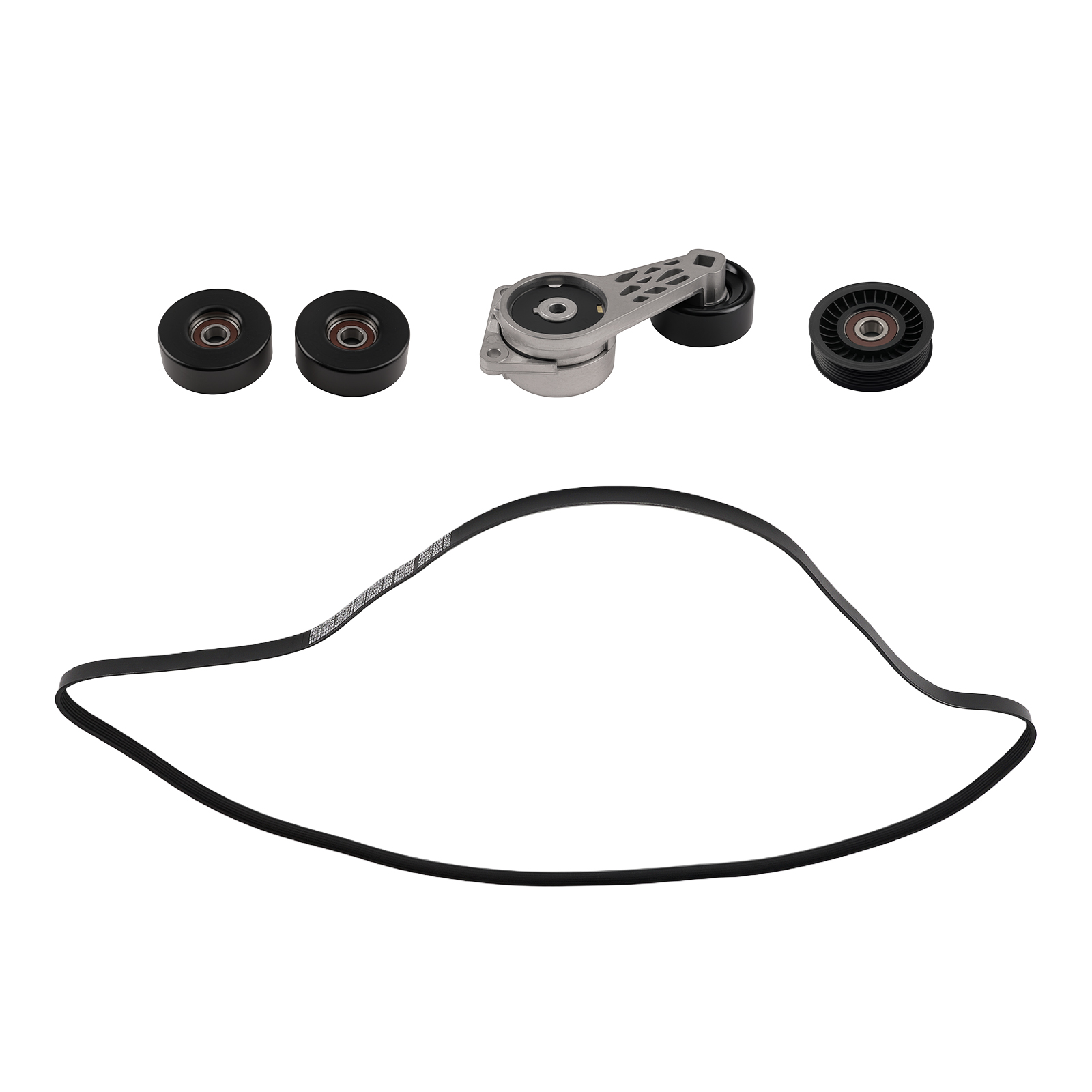 Serpentine Accessory Belt Drive Component Kit for Ford Explorer F150 Expedition