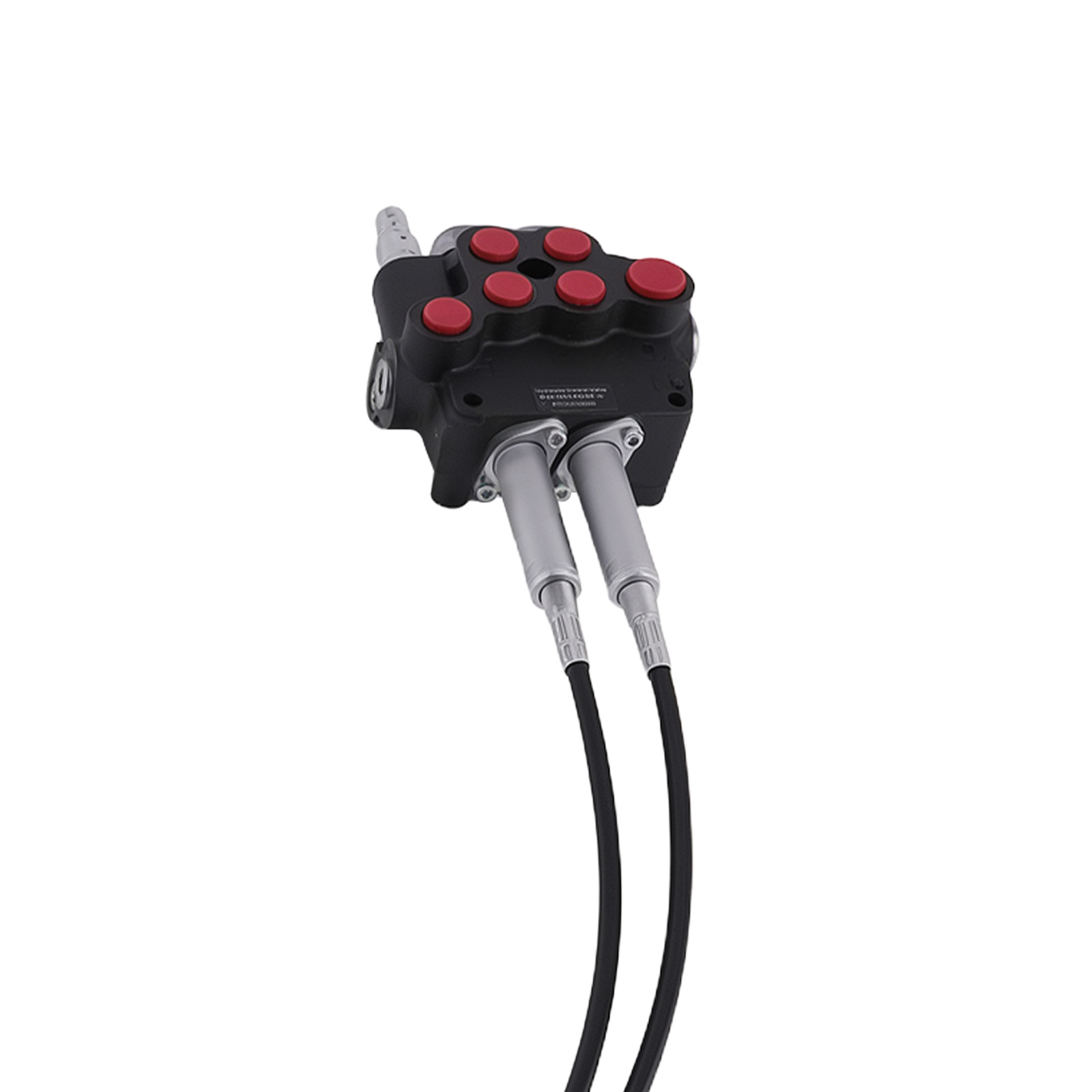 Adjustable P80 Hydraulic Cable Remote Control Valve Kit, 2 Spool, 21 GPM 80l/min