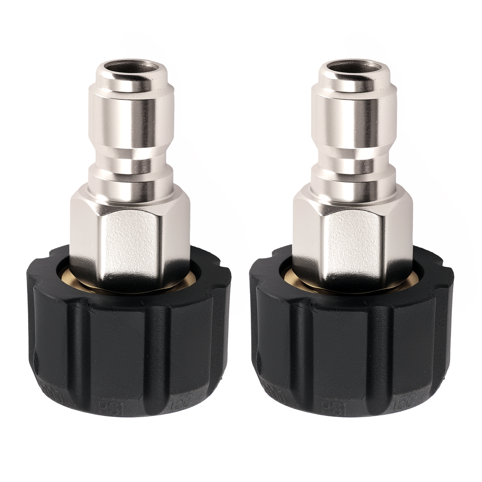 Pressure Washer Adapter M22 14mm Swivel to 3/8'' Quick Connect 5000PSI