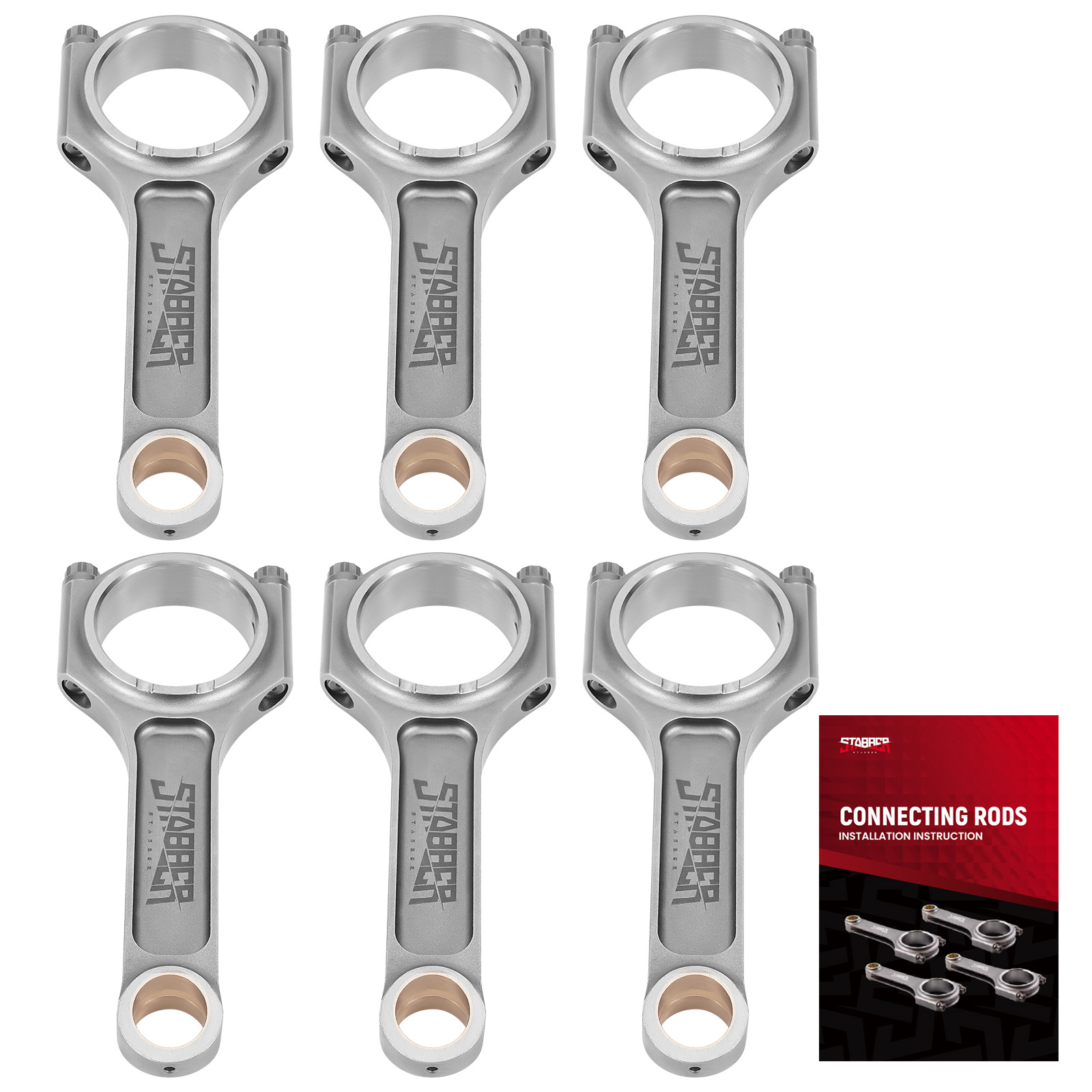 Forged Connecting Rods Conrods For BMW MINI Cooper B58 3.0T DOHC 5.827