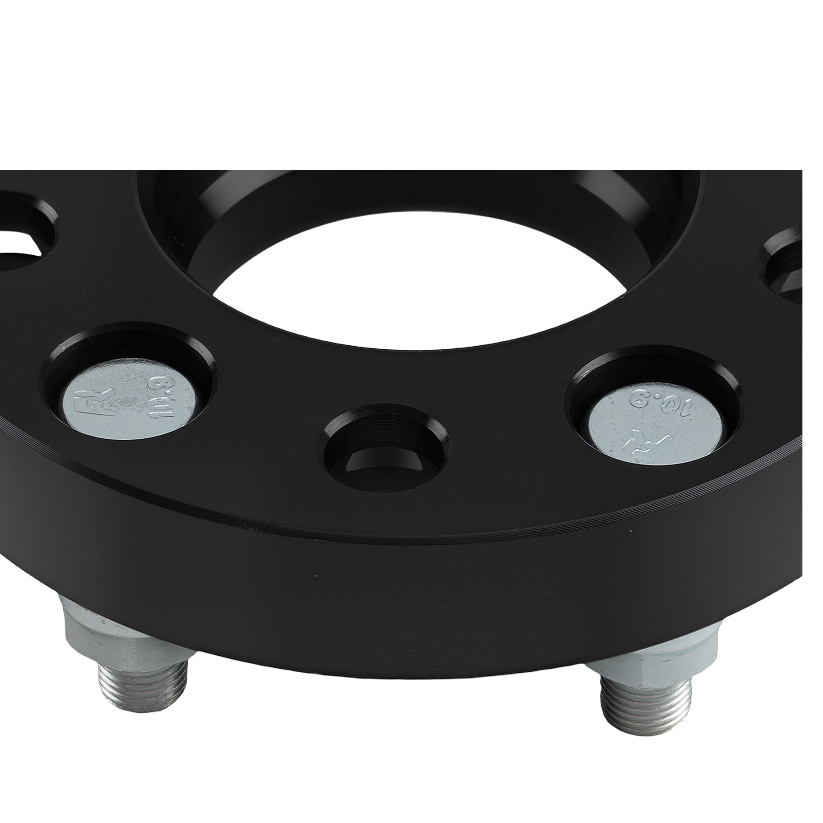 25.4mm T6 Wheel Spacers for Ford Bronco Edge 5x4.5 70.5mm Hub Centric 2PC