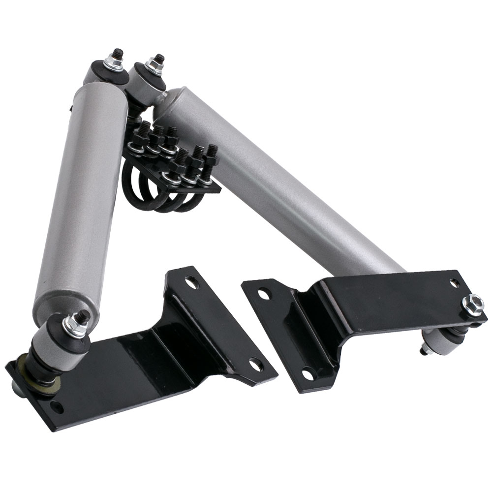 Dual Steering Stabilizer For Ford F250 F350 Super Duty 19992004 4WD