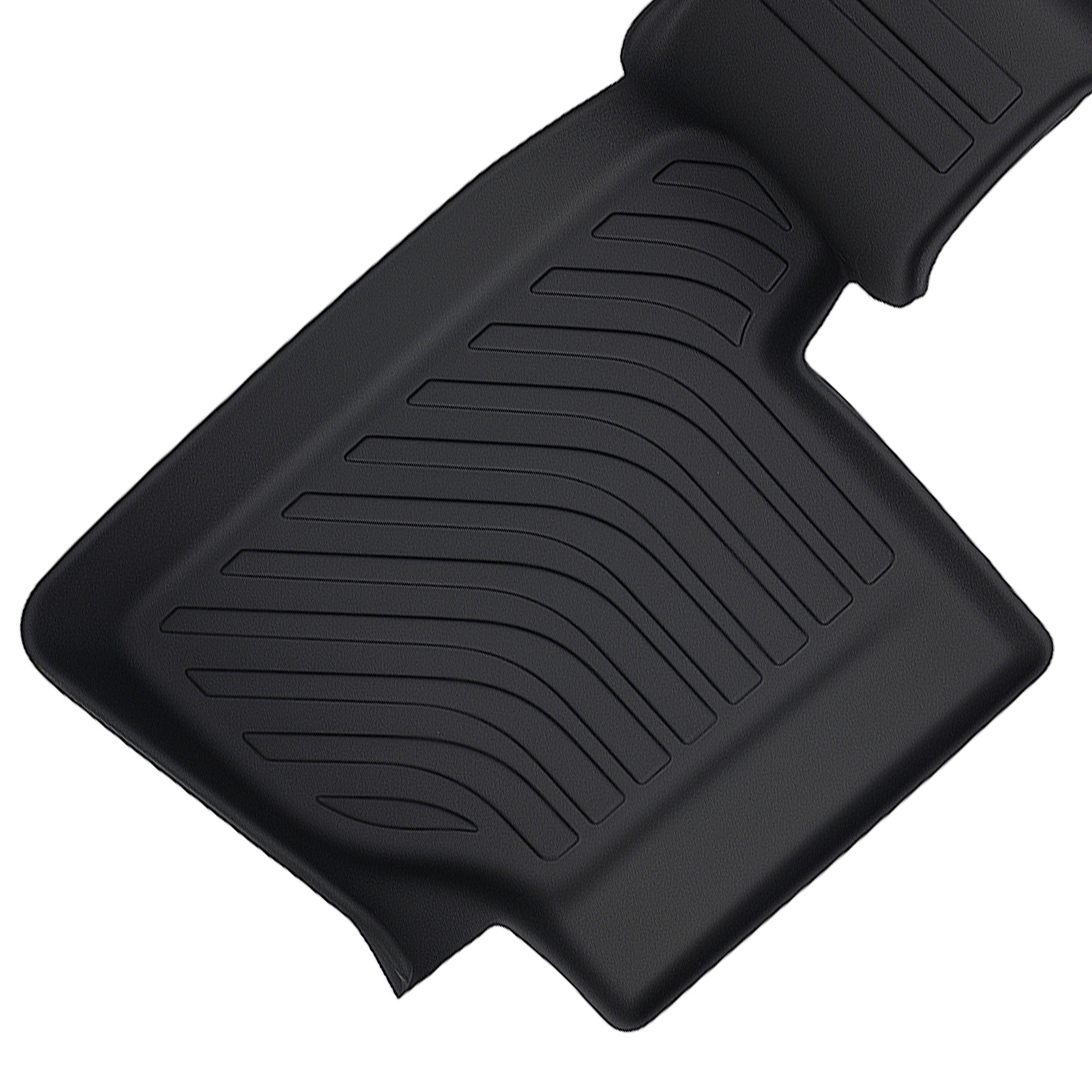 All-Weather TPE Carpet Floor Mats for Ford Focus 2012-2018 Black Anti-Slip