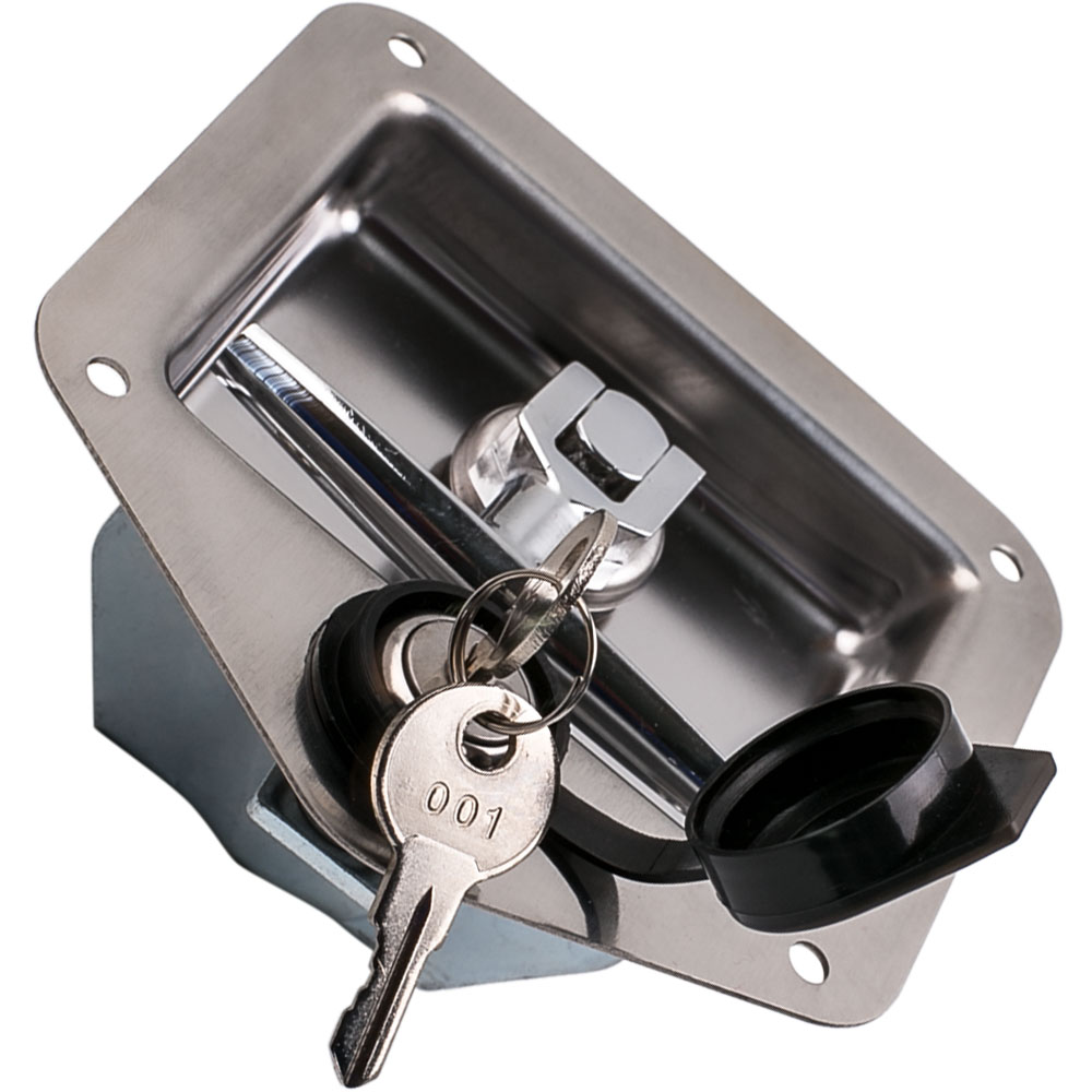 Adjustable Lever Compression Lock With Keys - For Boat, RV, Tool Box, Camper Doors & Hatches