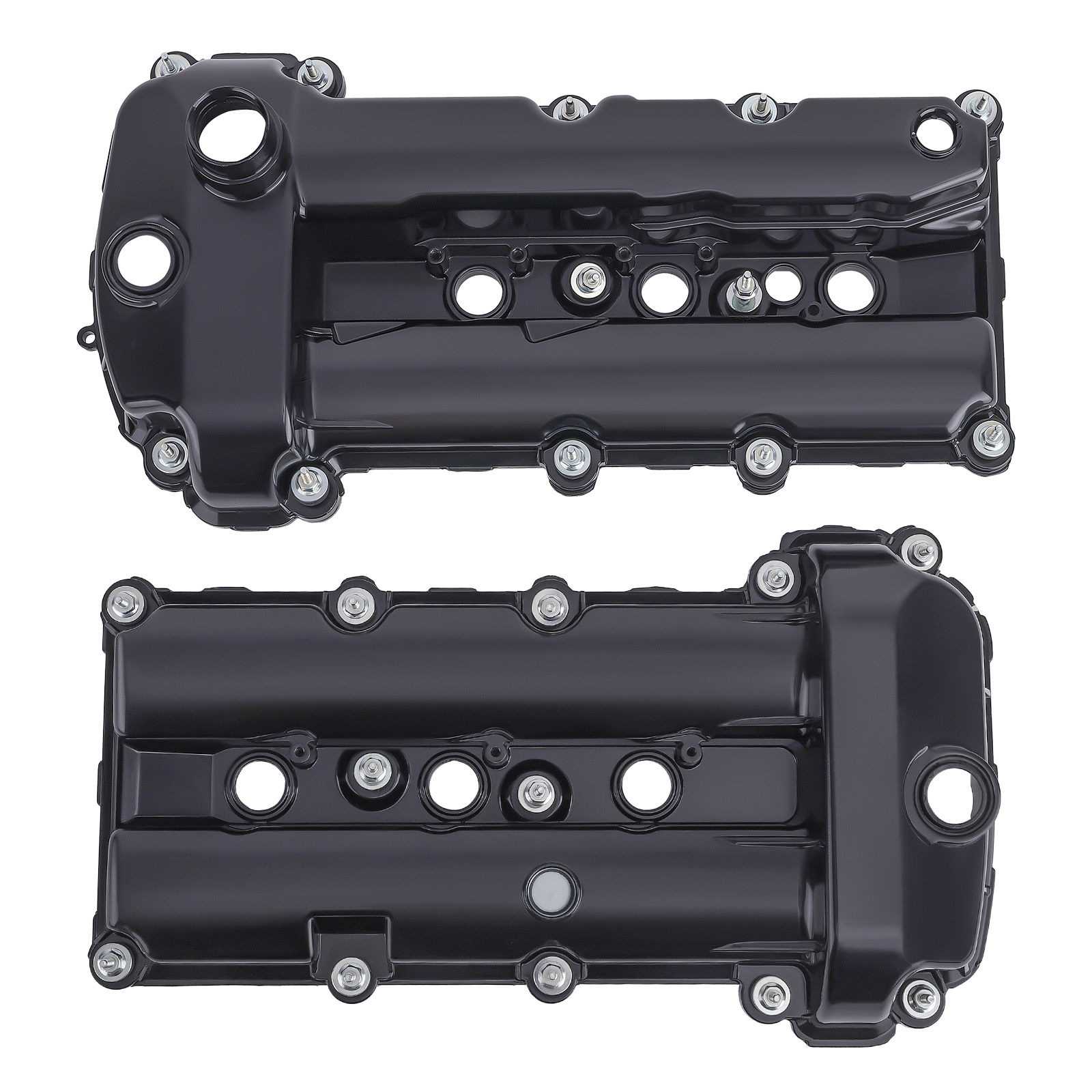 2Pcs Aluminum Valve Cover Set for Jaguar S-Type 3.0L 2002-2008 004284 C2C38781