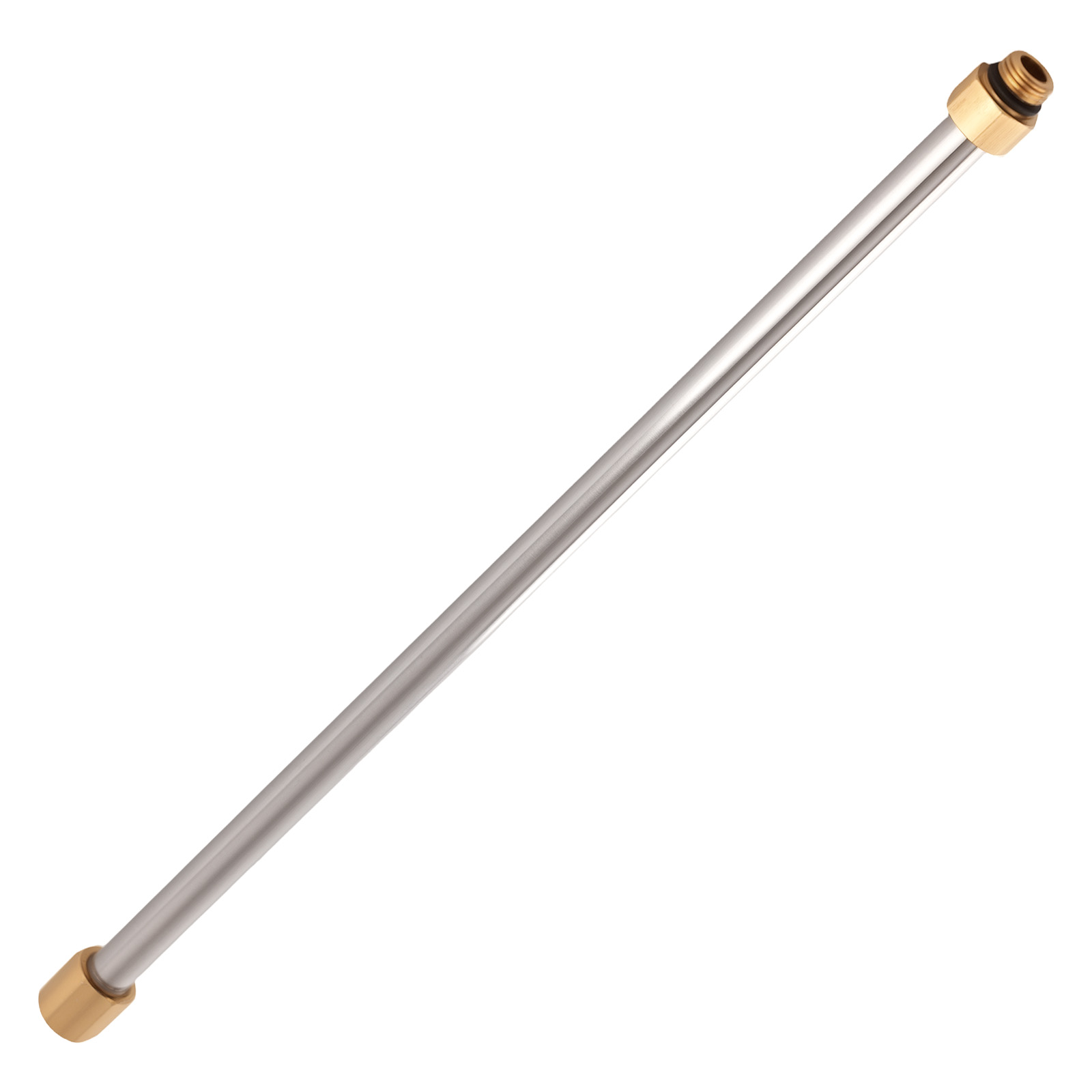 15inch Pressure Washer Extension Rod Extension Wand Stainless Steel w/ 7 Nozzles