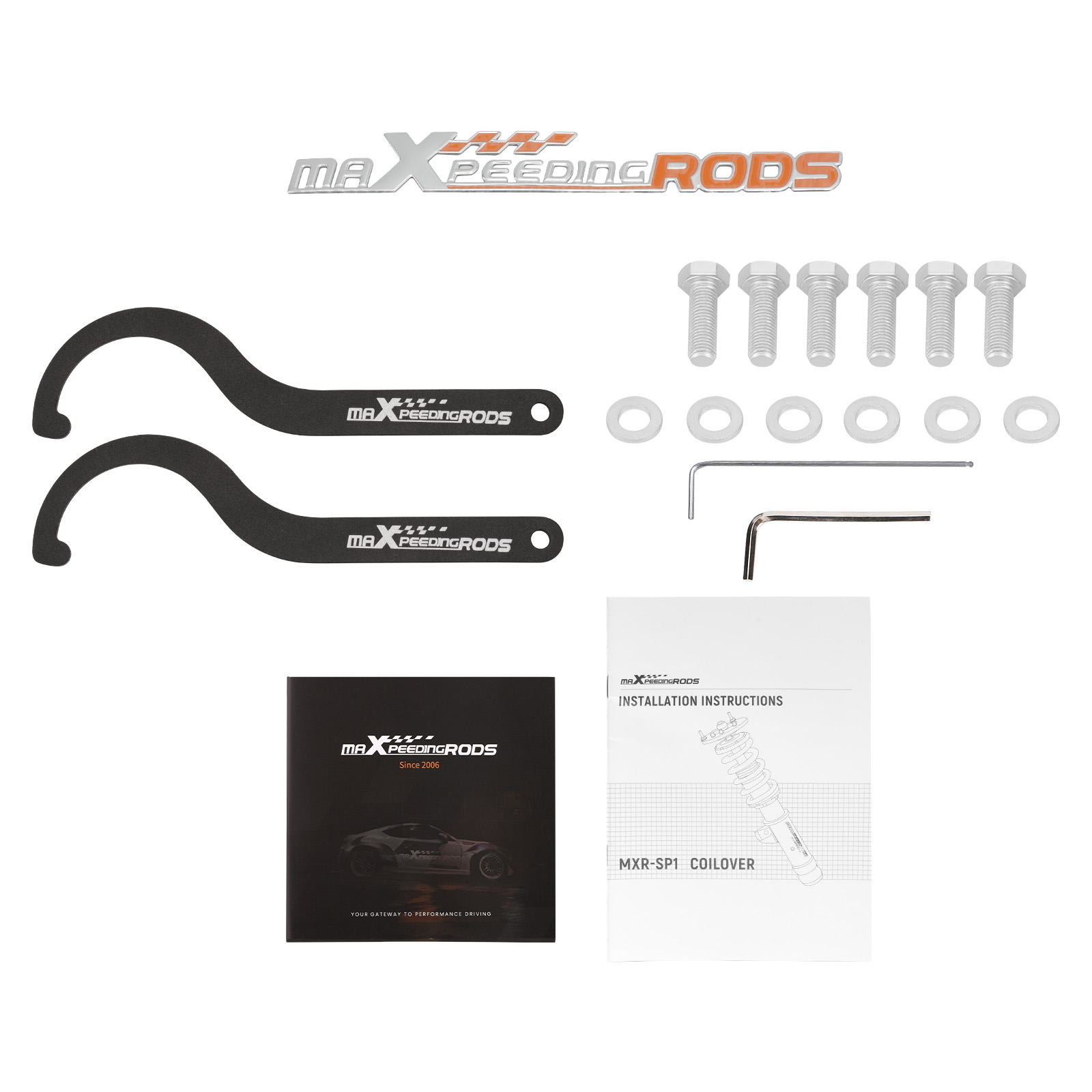 T6 Gewindefahrwerk Set for Nissan 350Z Z33 Skyline Coupe 2003-2007