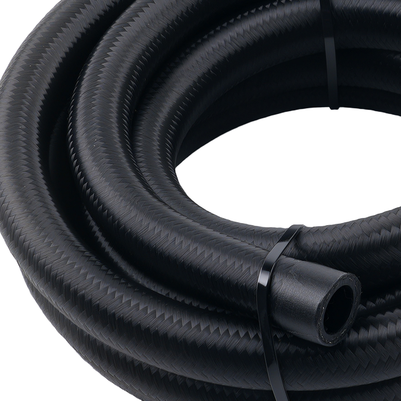 0.75L Ölauffangbehälter m+ Luftfilter + AN10 Kraftstoffschlauch Anschlussstück