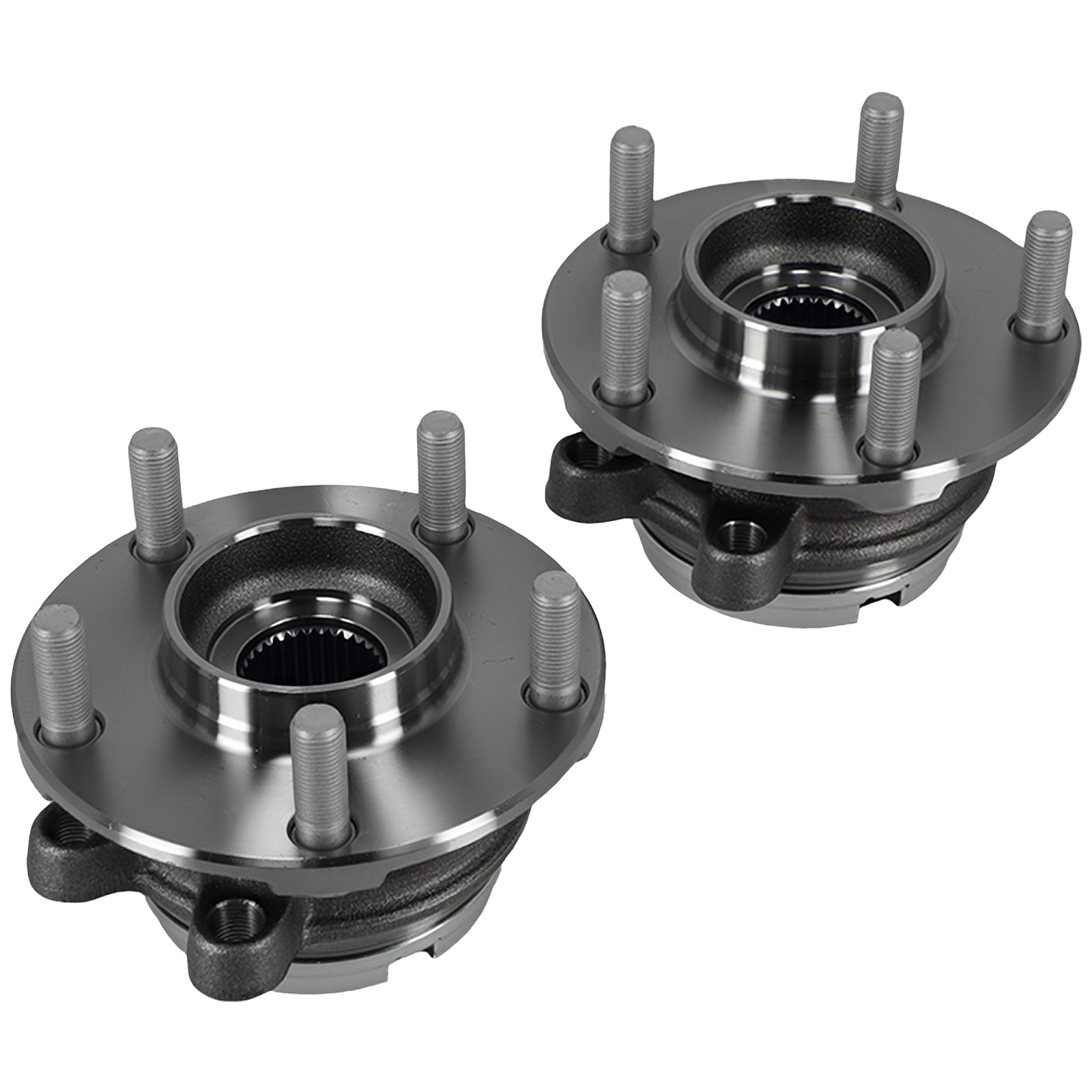 Front Wheel Hub & Bearing Set for Nissan Quest 2011 513306 513307 4-Bolt Square