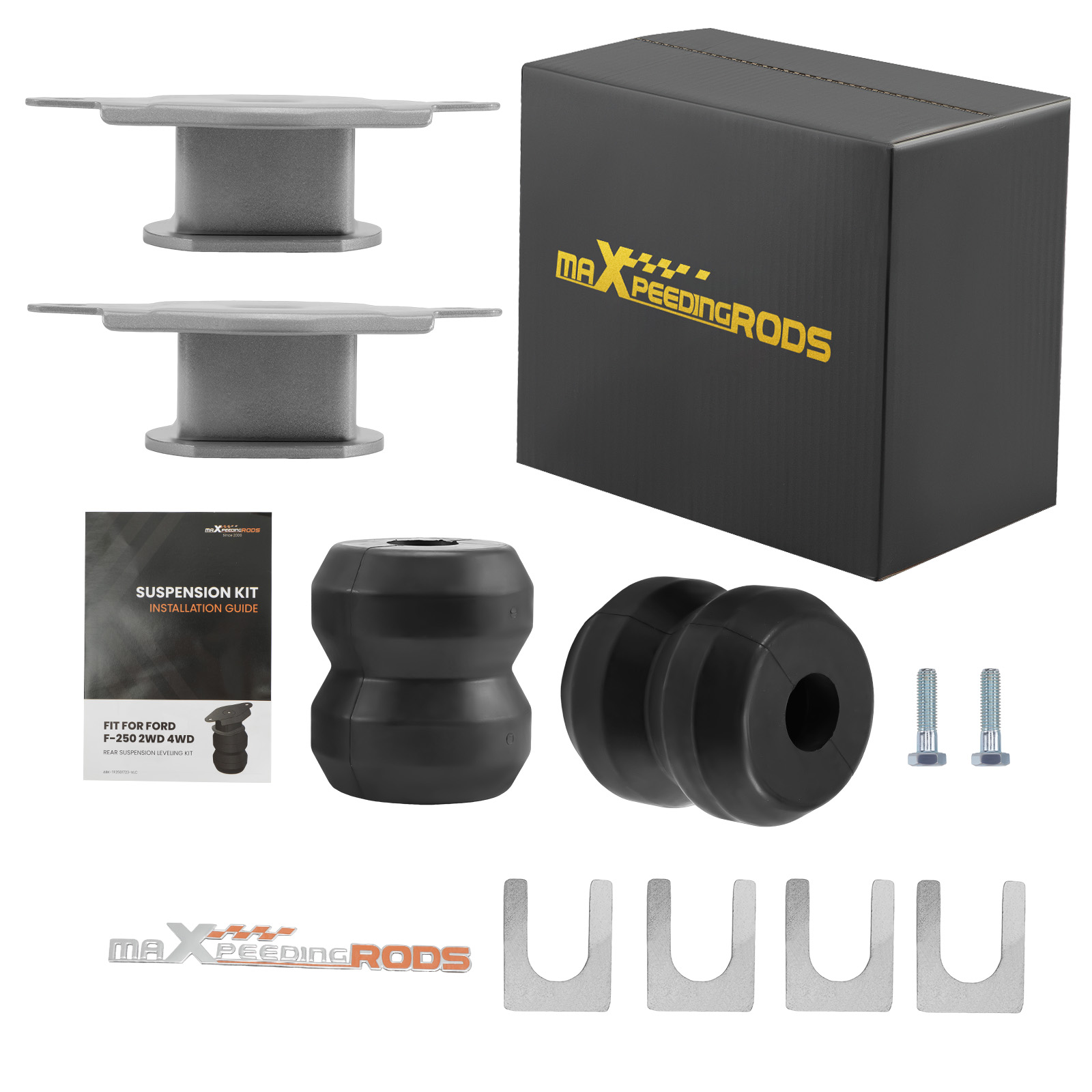 Enhanced Suspension System Rear L+R For Ford F250 Super Duty 2WD 4WD 2022