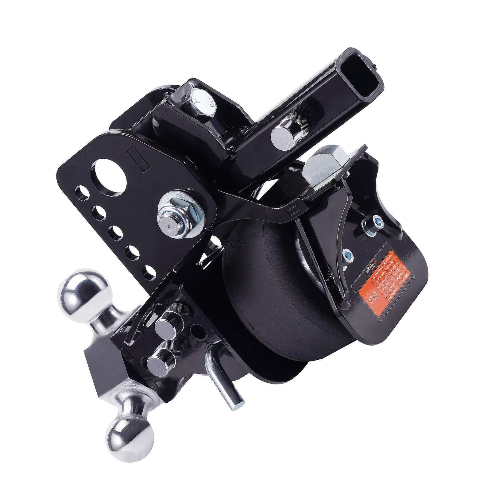 Three Ball Trailer Hitch with Air Suspension Bag 6