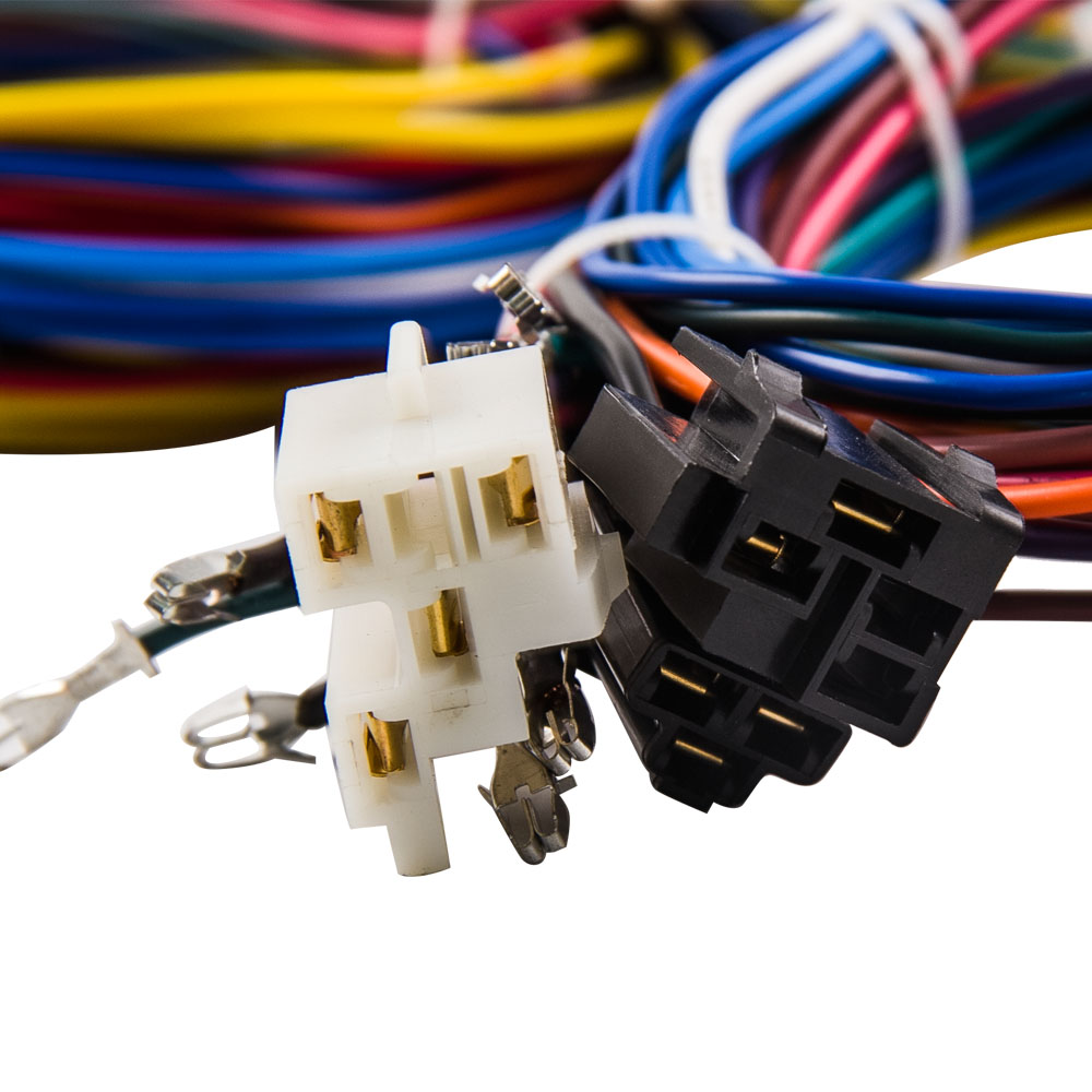 21 Circuit Truck Wiring Harness Extra Long Wires Color Coded fits for Chevy GMC