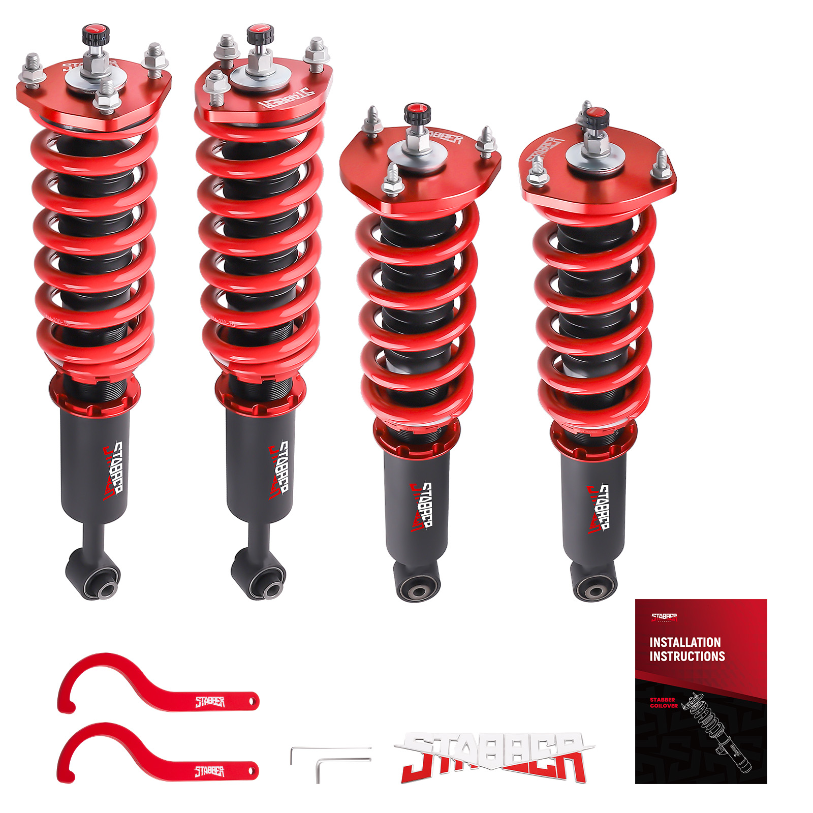 STABBER 24 Way Damper Coilover Suspension Lowering Kit For LEXUS IS300 2000-2005