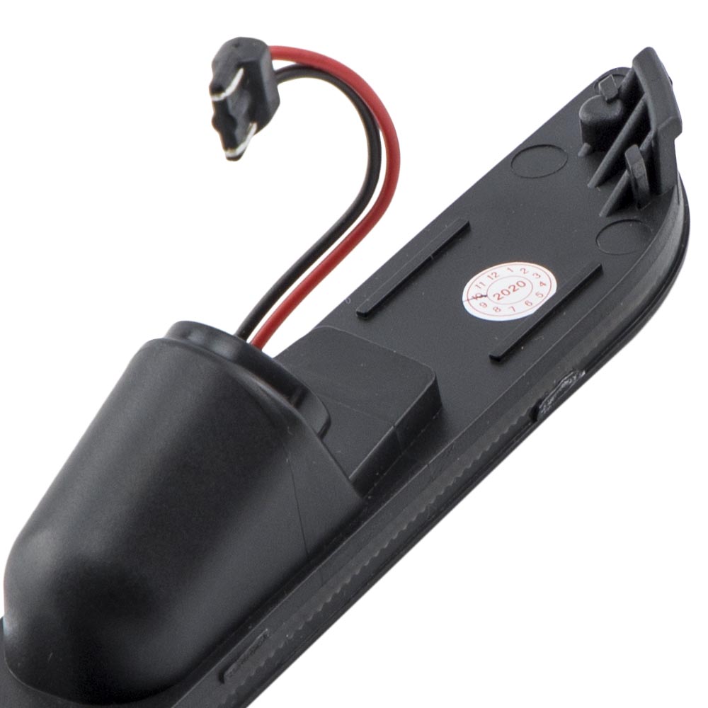 4x Smoked Front & Rear LED Side Marker Light Lamps For Ford Mustang 2010-2014