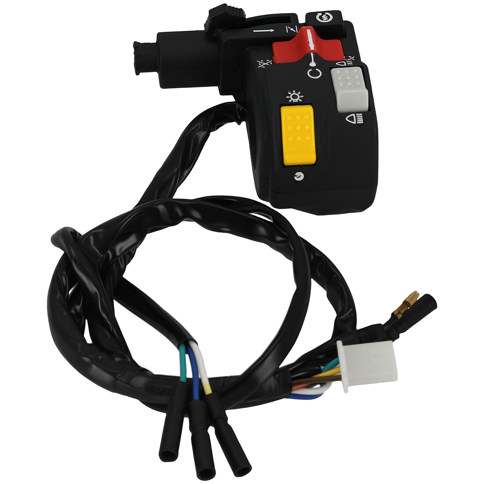 Handlebar Control Switch Left for Honda TRX300FW TRX300 96-2000 ATV Replacement