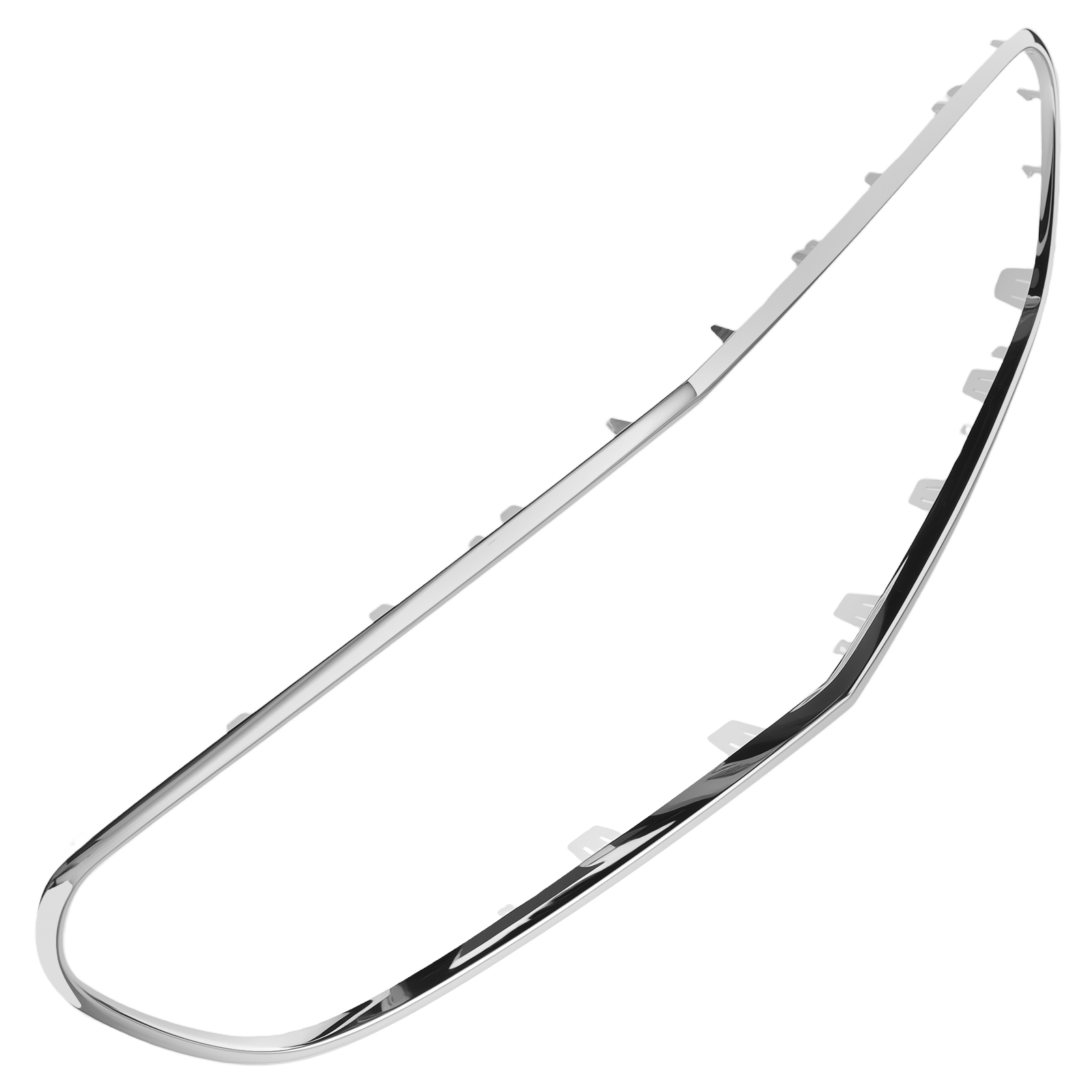 Front Bumper Cover Lower Molding for Mercedes-Benz E-Class 2014-2016 ABS