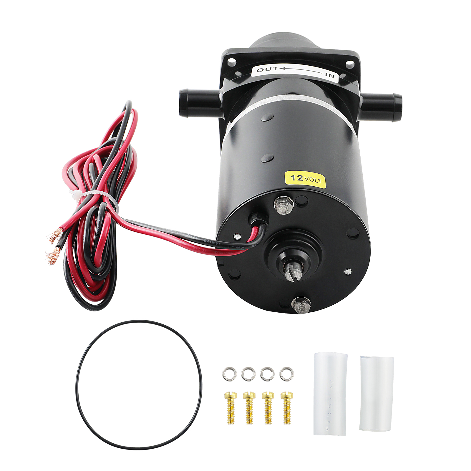 Black Motor Pump Electric Toilets Assembly For Jabsco PAR electric 74001-2460