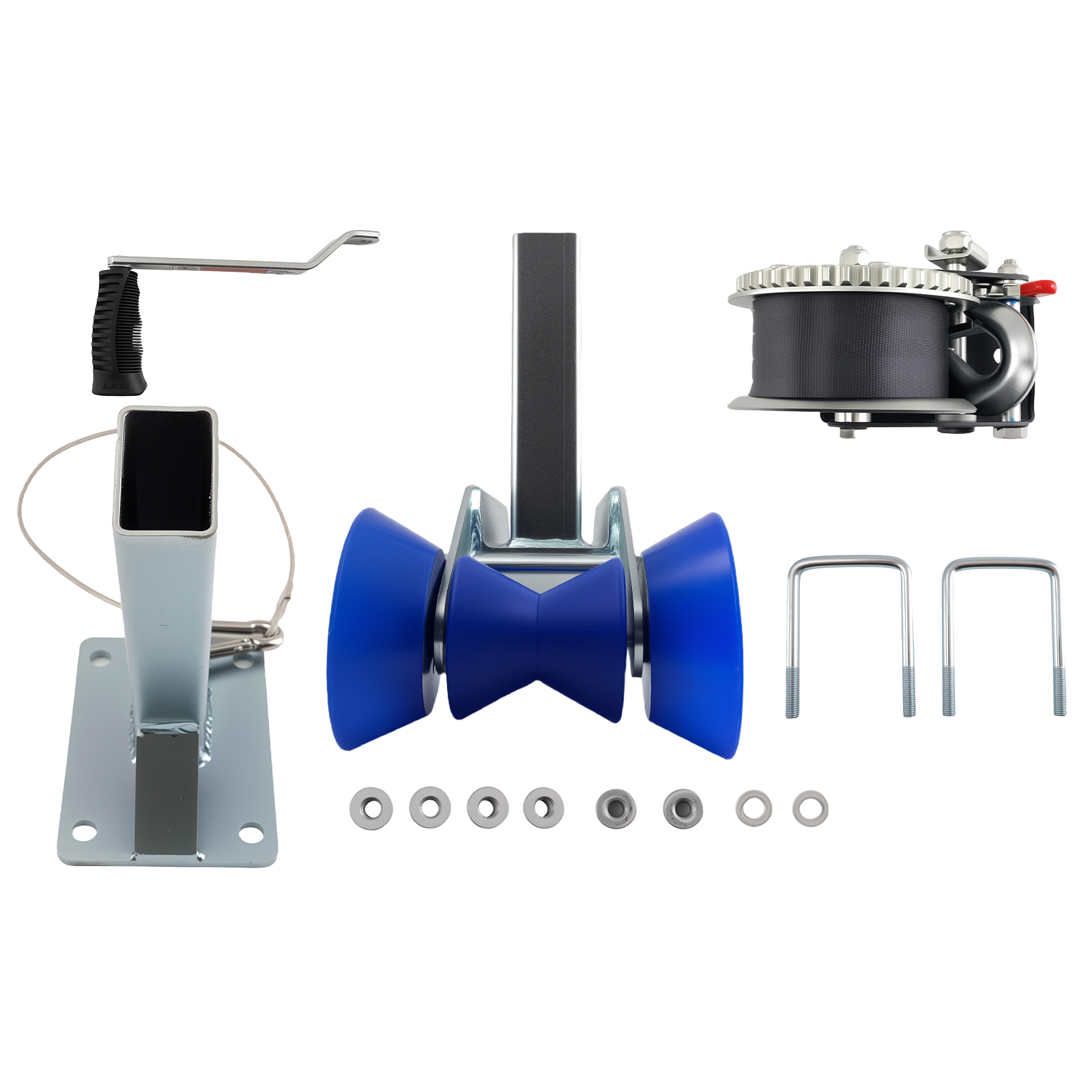 Heavy Duty Boat Trailer Winch Stand for 3