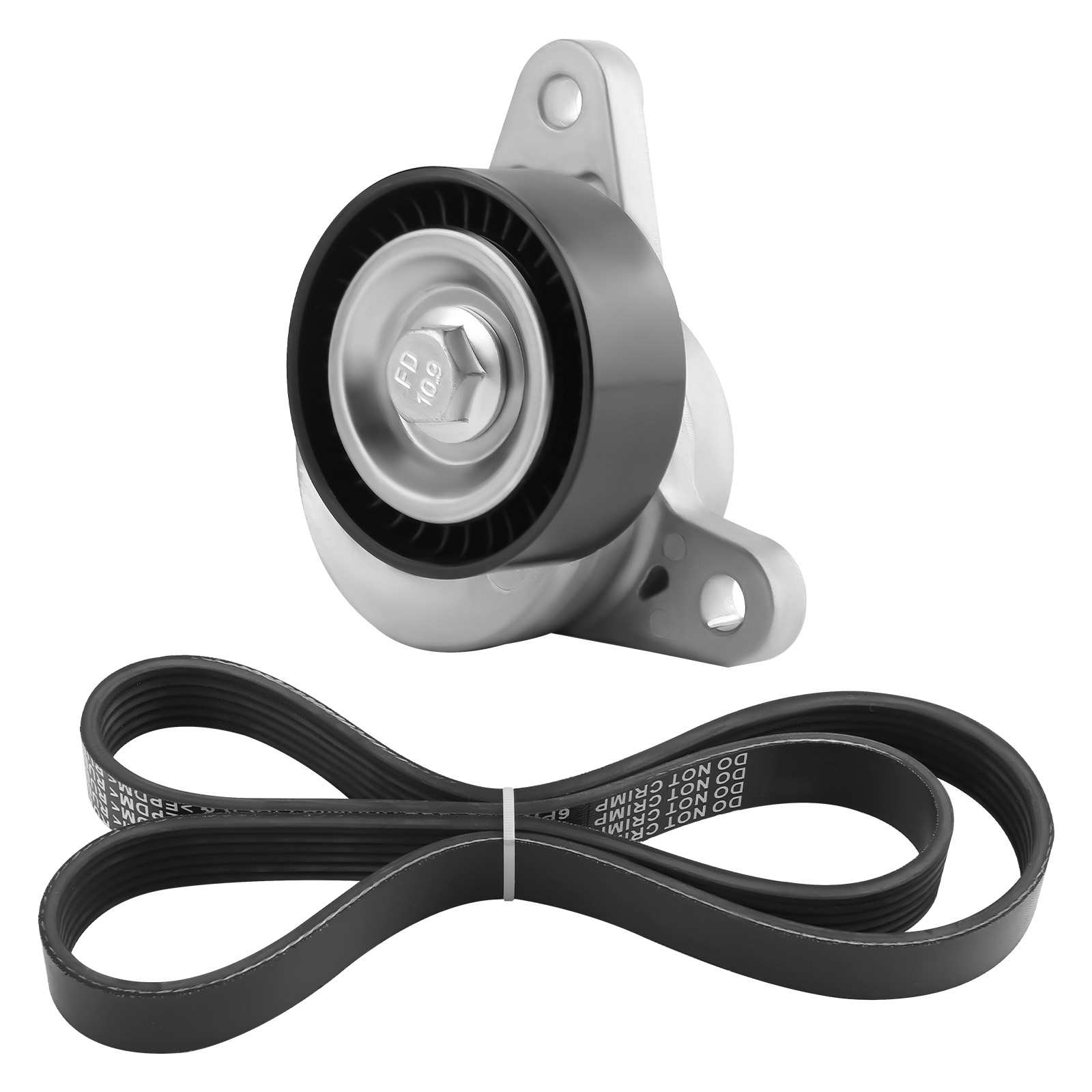 Keilrippenriemen + Spannrolle Satz For Audi VW Touran Tiguan A4 Avant 2.0 TDI