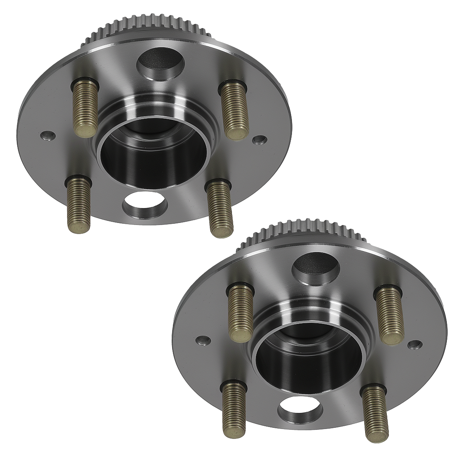 Rear LH RH 4 Bolt Wheel Hub Set for Honda Del Sol 513105 ABS Equipped System