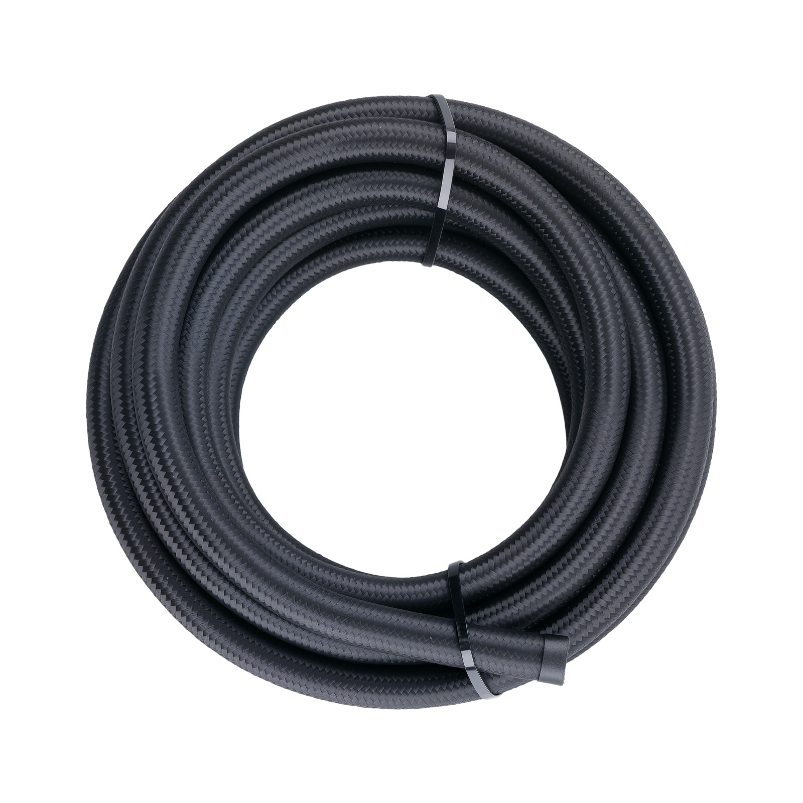 5M AN6 Stainless Steel Braided Oil Fuel Line Hose + Fitting End Adapter Kit Set