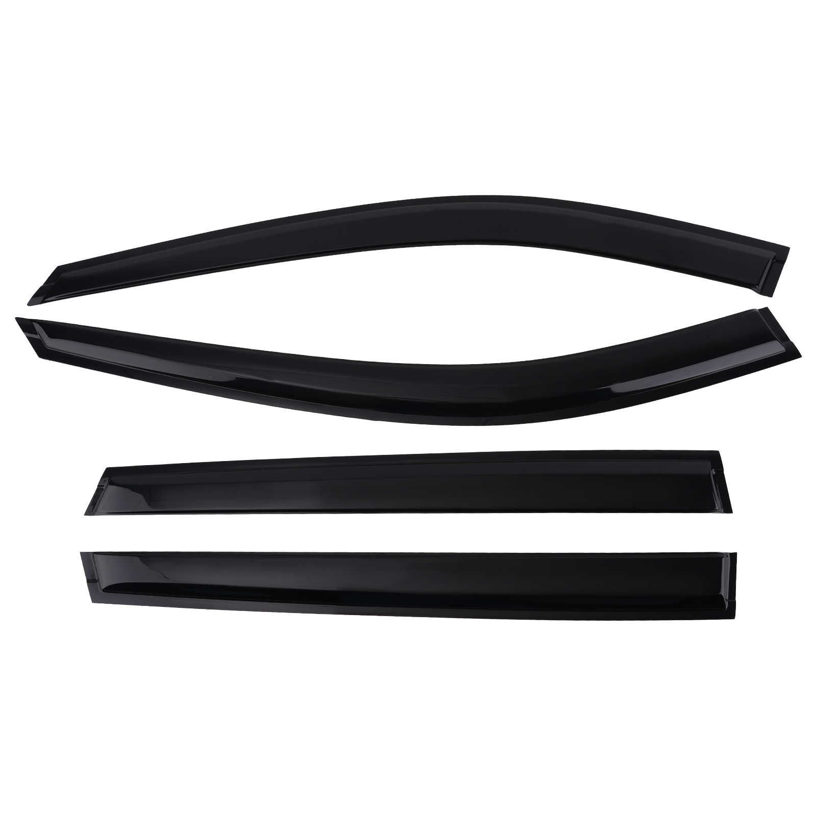 Window Deflectors for Nissan X-Trail 2014-2022 Acrylic Wind Guards 4PC Adhesive