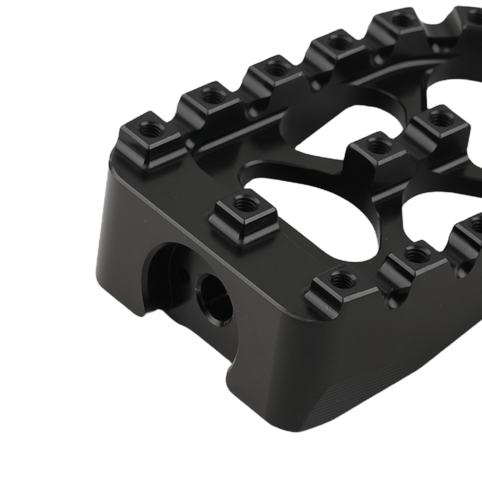 Wide MX Style Foot Pegs Rests Pedals For Harley Fatboy Road Glide  Softail