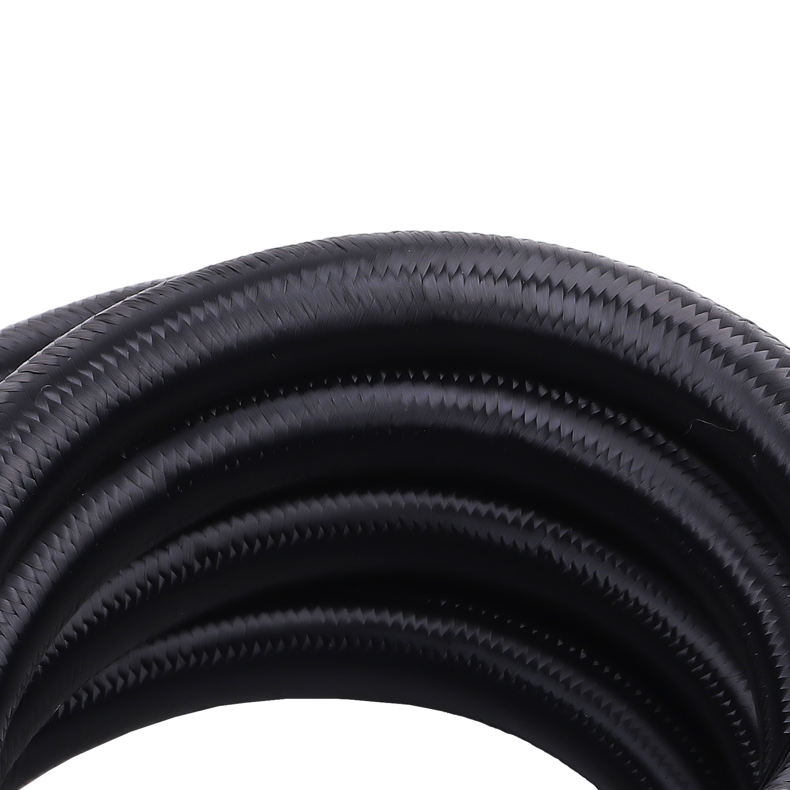 -10AN 10AN Steel Nylon Braided Gas/Oil/Fuel Hose Line + Hose End Fitting Kit set
