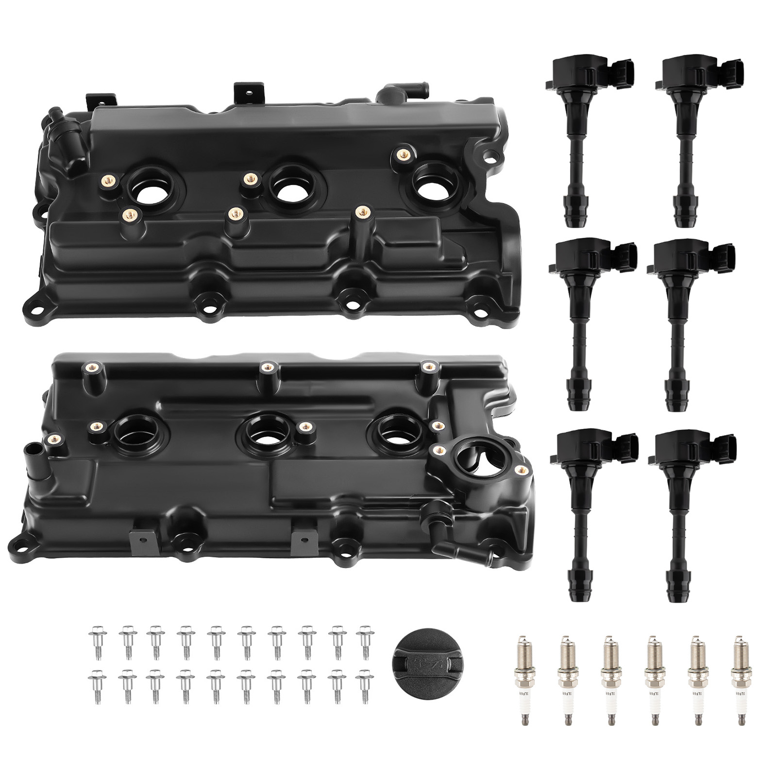 Engine Valve Covers For Nissan Pathfinder Maxima Altima Quest 3.5L 2PCS