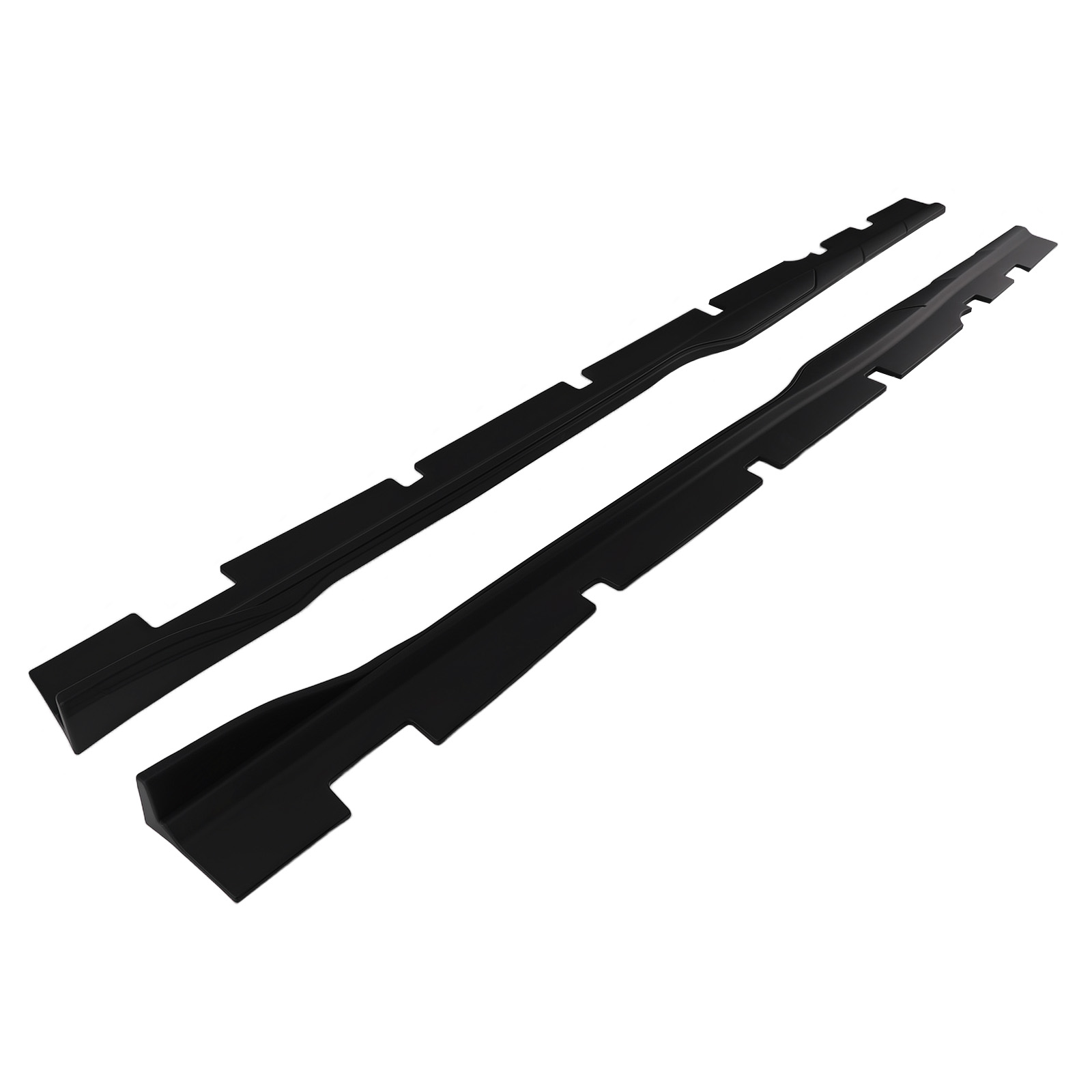 Side Skirt Panel Kit for Dodge Charger 2015-2023 ABS Body Extension Matte Black