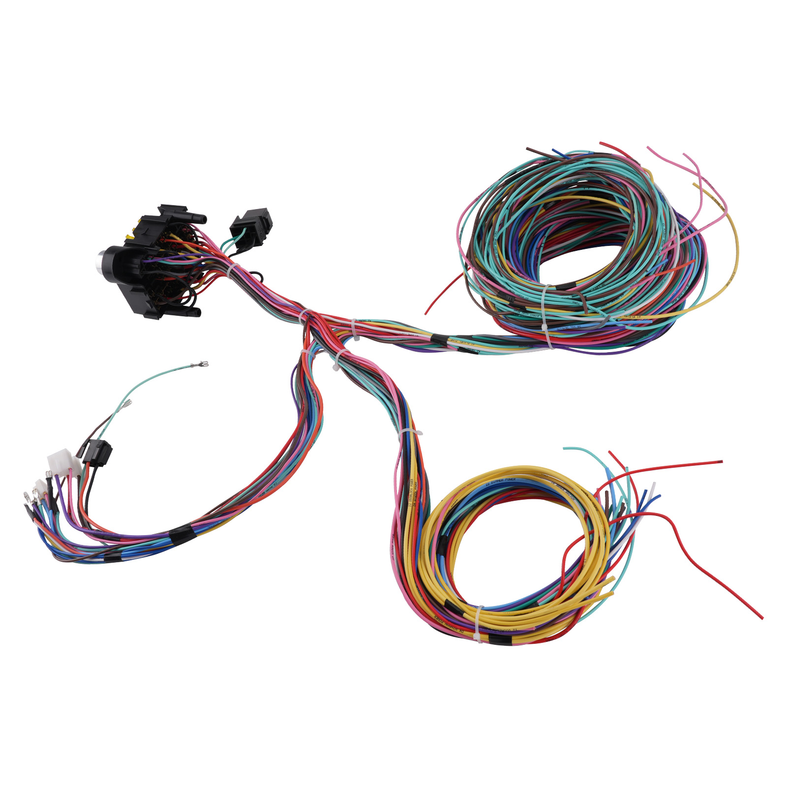 1x Universal Wire Harness Kabel Kabelbaum 21 Sicherung 12V Straßen Verkabelung