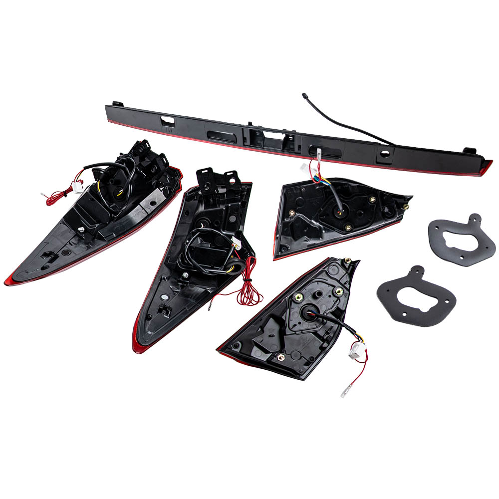 Red LED Tail Lights Sequential Replace Rear Lamp For Toyota Avalon 2019