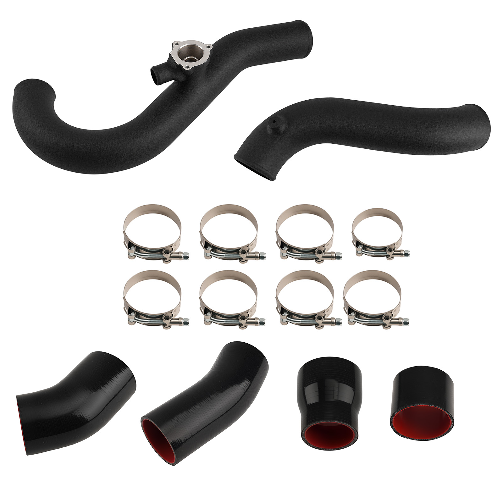Intercooler pipe Charge Pipe tube kit for Ford Mustang Coupe EcoBoost 15+ 2.3L