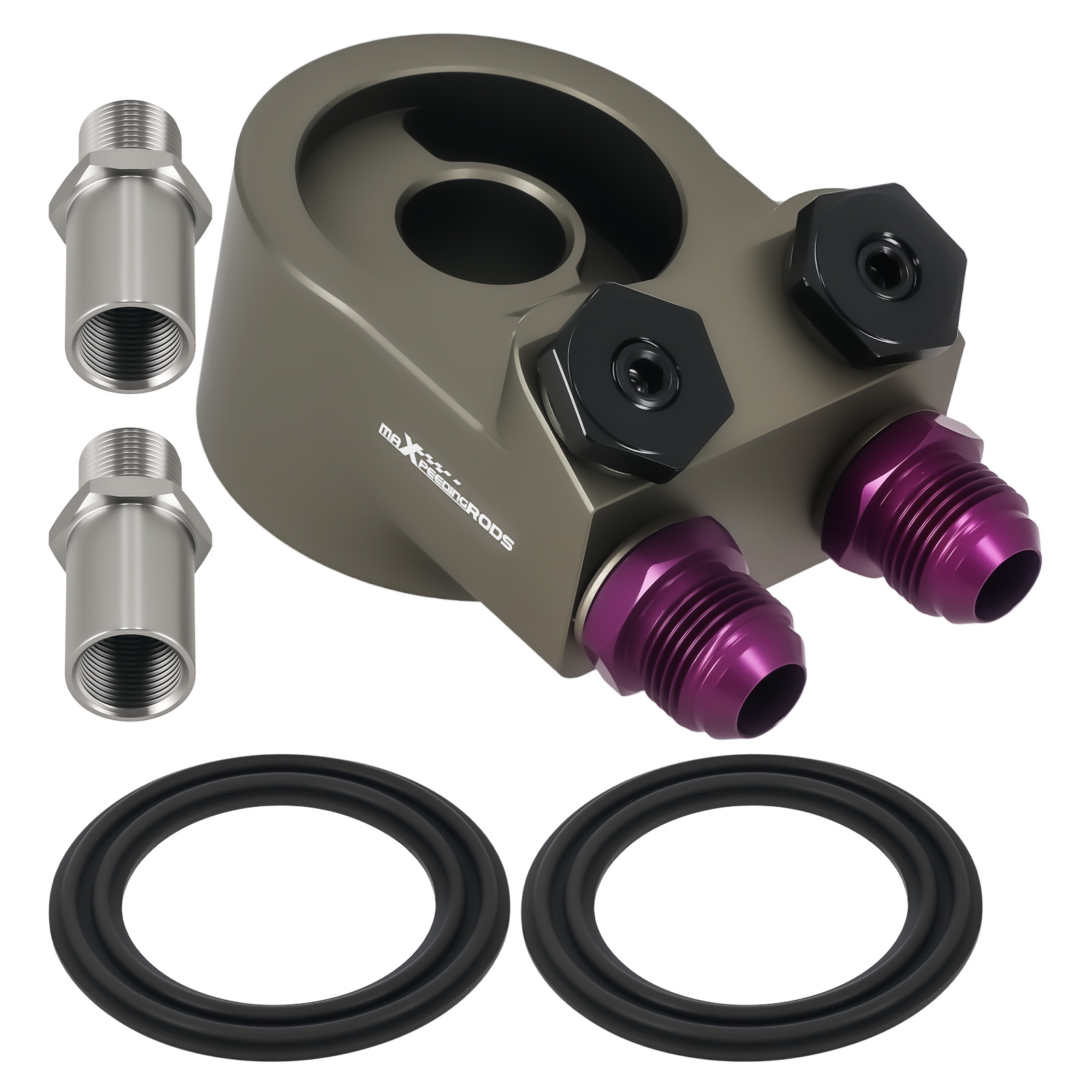 10AN Sandwich Ölfilter Adapter for Subaru BRZ Toyota GT86 Aluminium M20x1.5