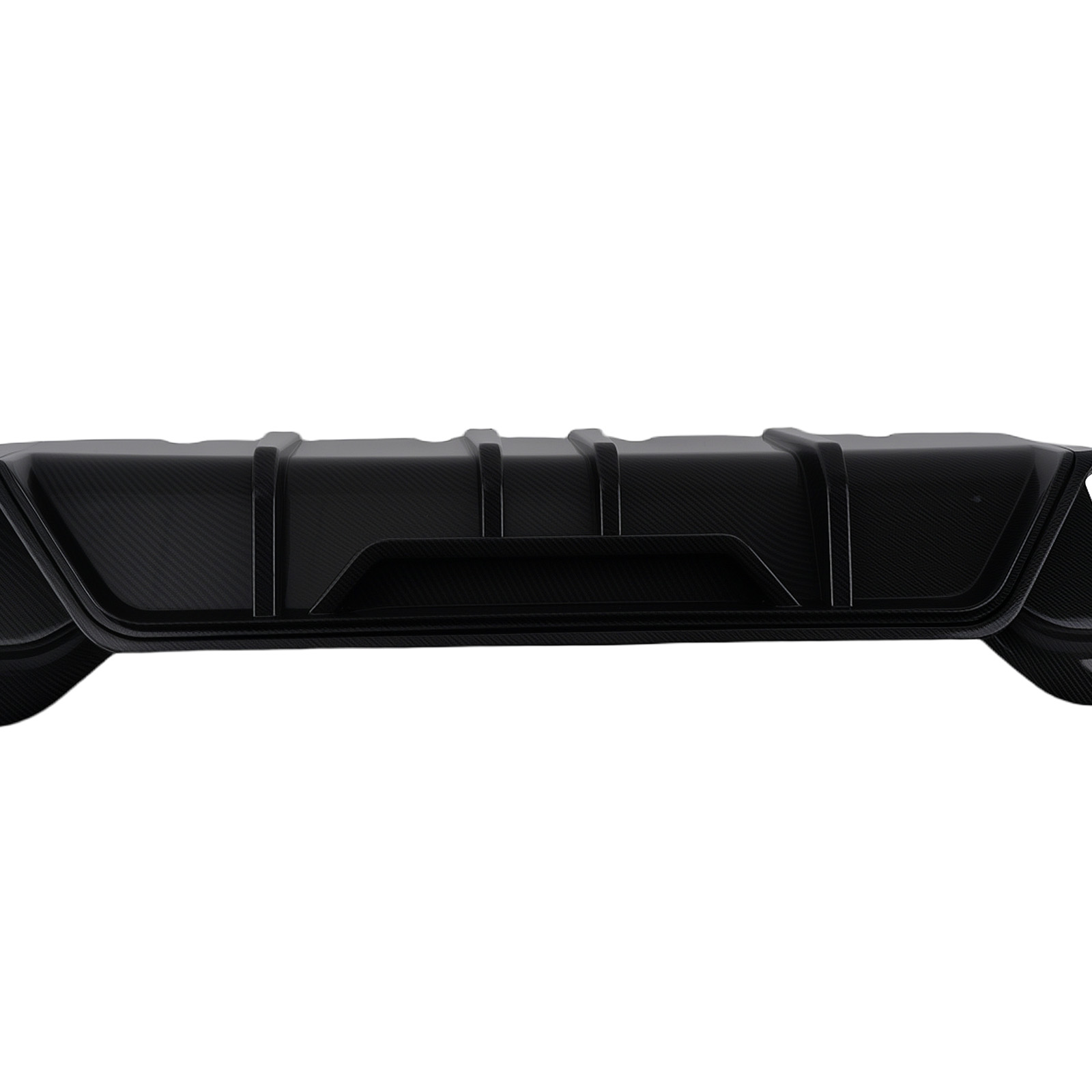 Rear Diffuser Lip For 19-22 BMW 3 Series G20 Sport 330i M340i CARBON FIBER STYLE