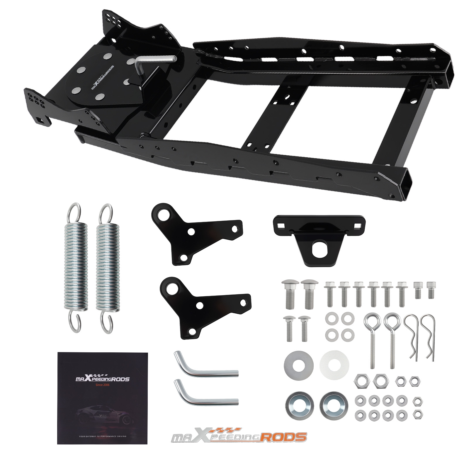 ATV Plow Mount for KYMCO UTV/SXS 2000-2024 Black Steel Powder Coated