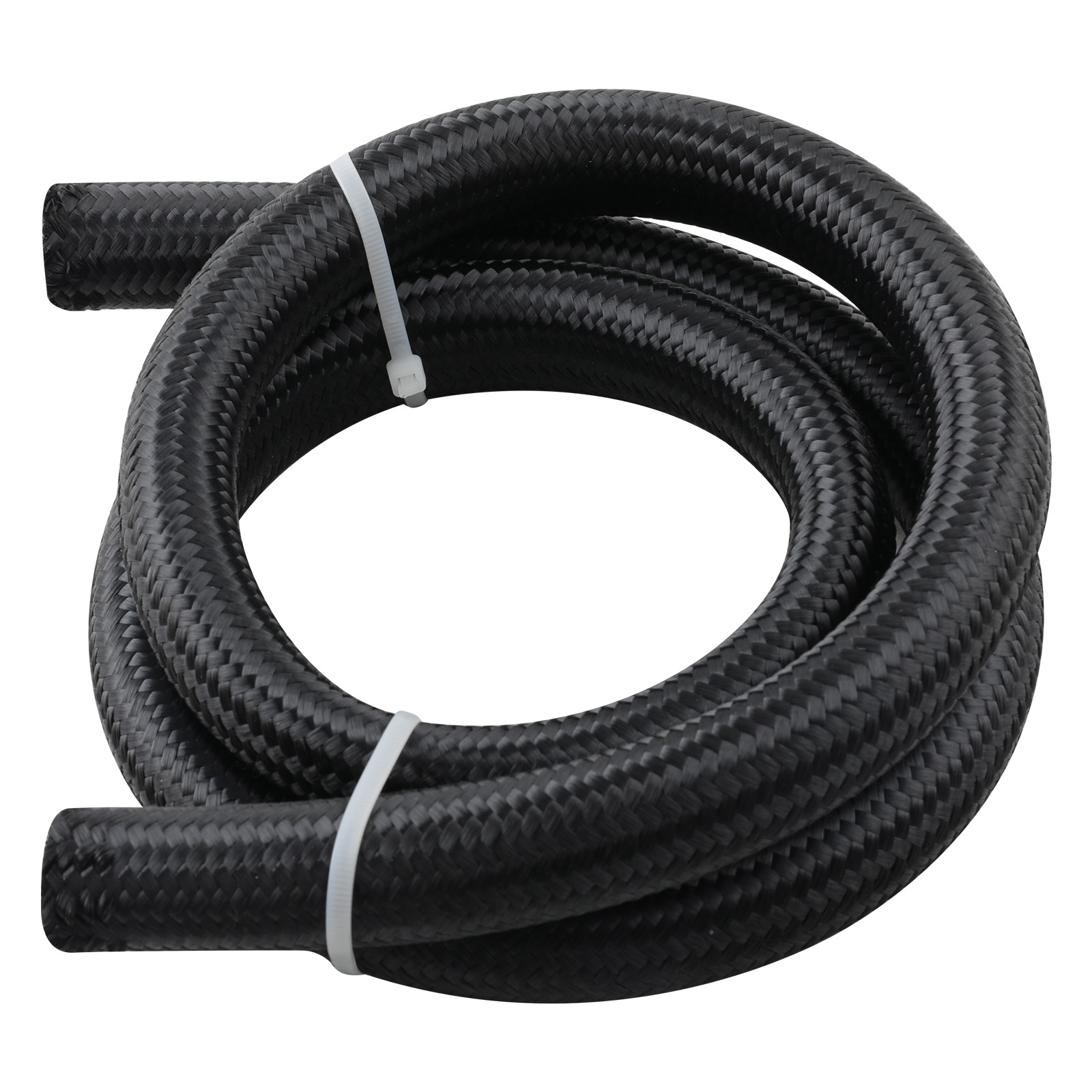 AN16 16AN Nylon Steel Braided Oil Fuel Gas Radiator Line Hose 500psi Universal