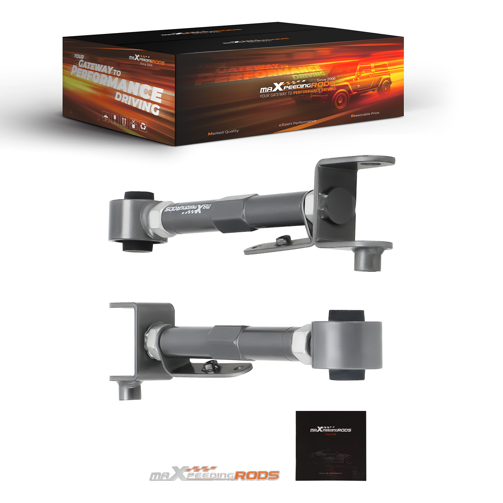Paar Hintere Obere Einstellbare Sturz-querlenker For Honda Element 2003-2011