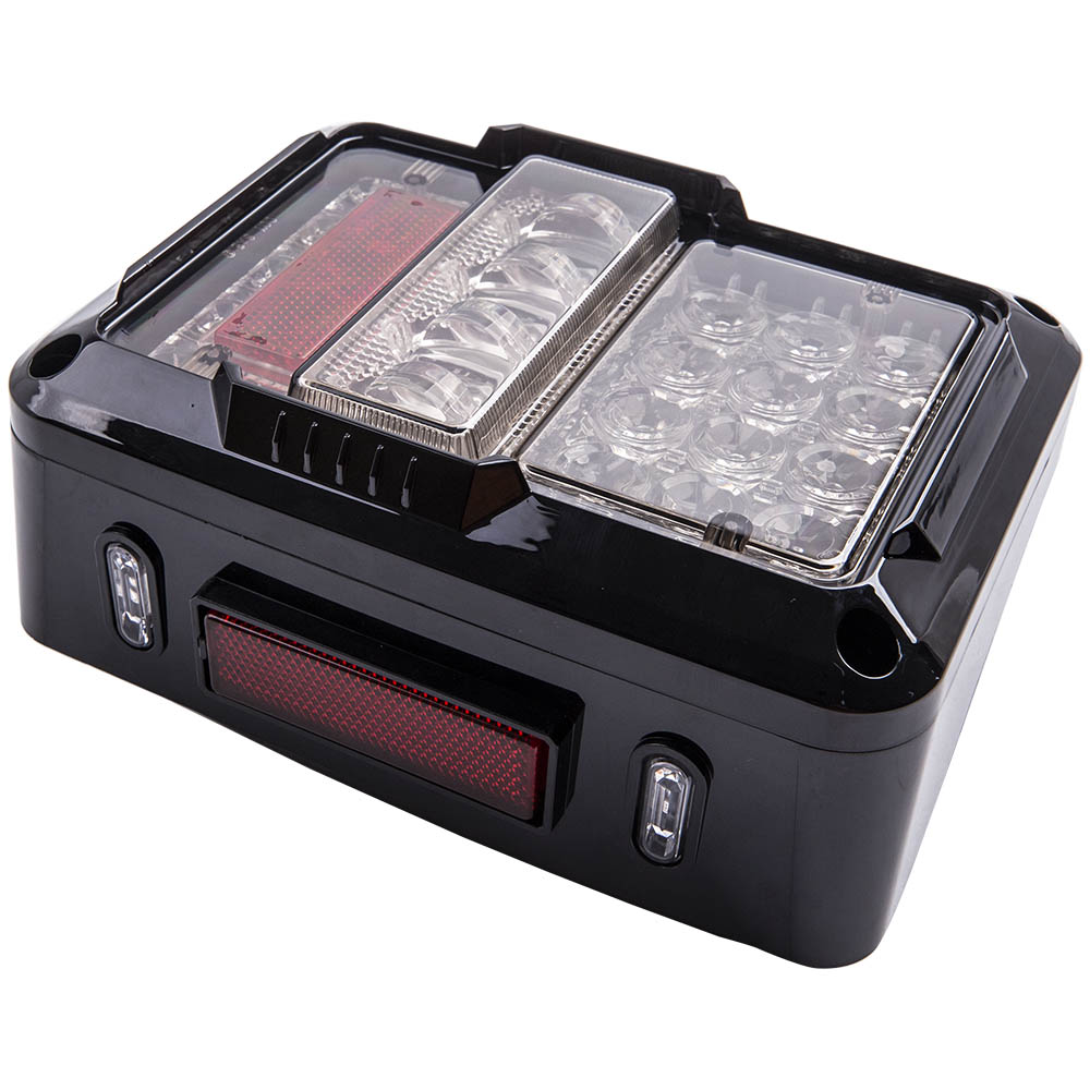 Replacement LED Tail Lights for Jeep Wrangler JK JKU 2007-18 Brake Reverse Lamps