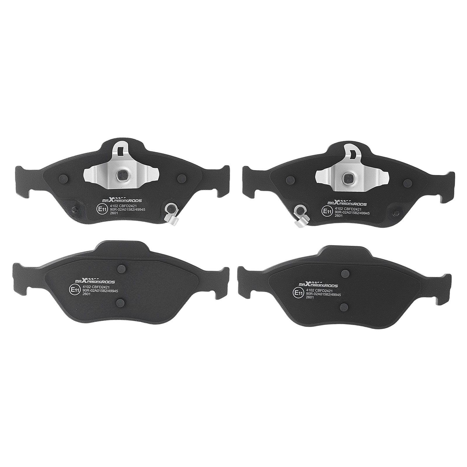 Disques de Frein et Plaquettes Avant for Toyota Yaris 1.0L 1.3L 1.4L 2005-2023