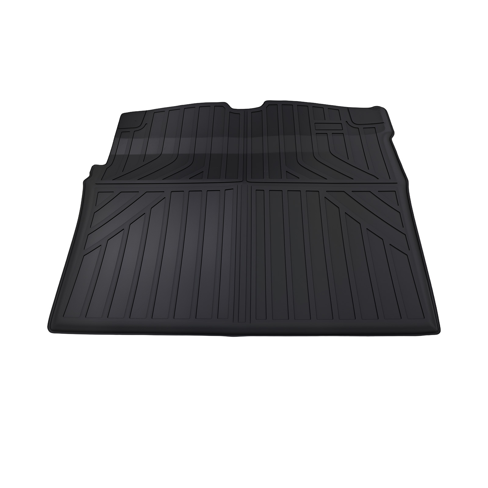 All Weather Boot Mat for Volvo XC60 Mk2 2017-24 Black TPE Cargo Liner Anti-Slip