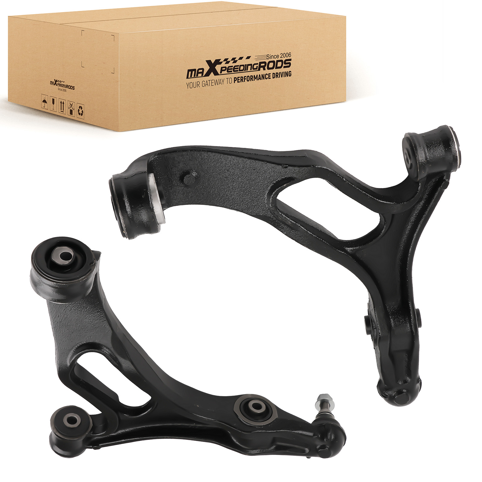 2X QUERLENKER SATZ FOR PORSCHE CAYENNE(9PA) VW TOUAREG (7LA,7L6,7L7) VORDERACHSE