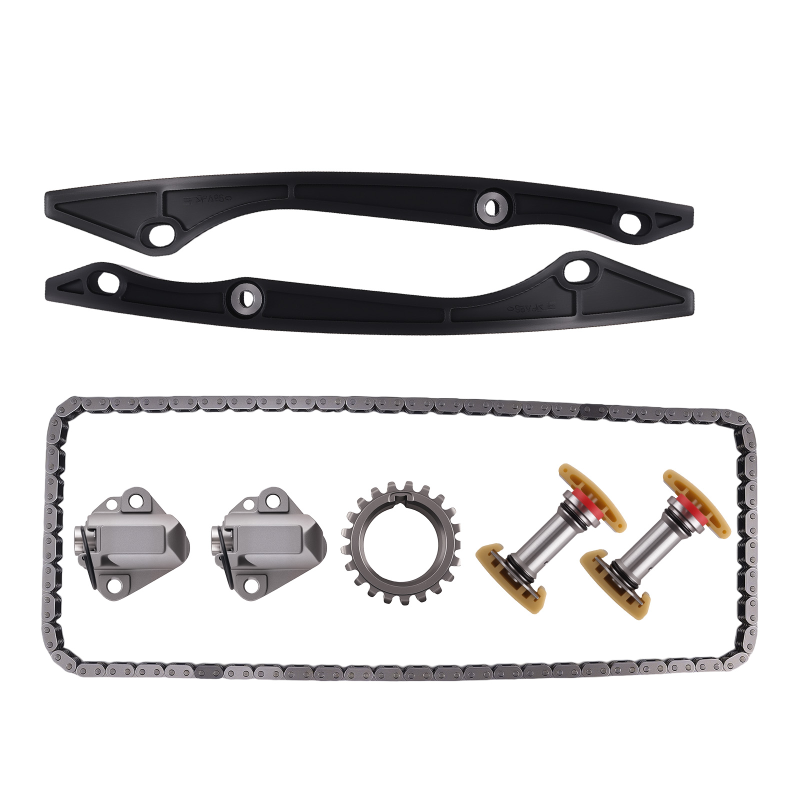 Timing Chain Assembly Kit w/ Tensioner Crank Sprocket for Ford F150 5.0L 11-15