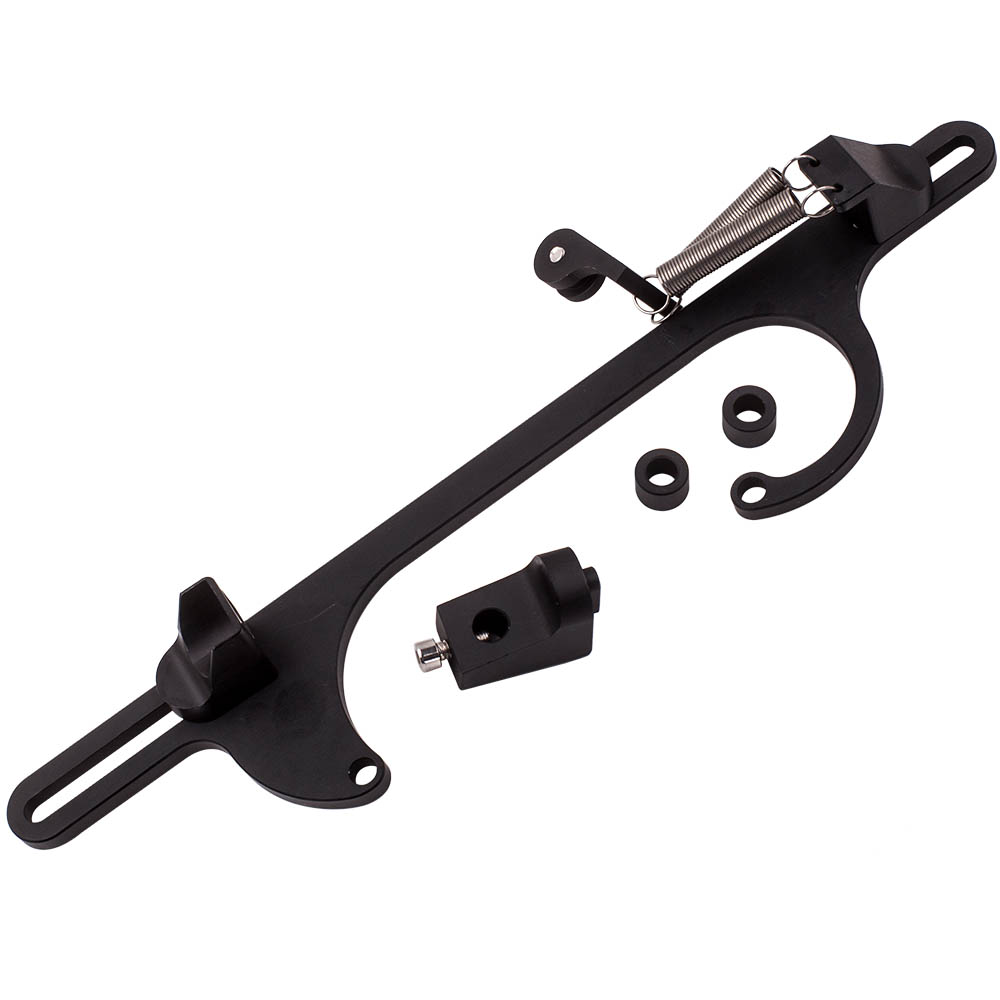 Throttle Cable Carb Bracket Kit for 350 265 283 Engine w/ 4150 4160 Carb Turbo
