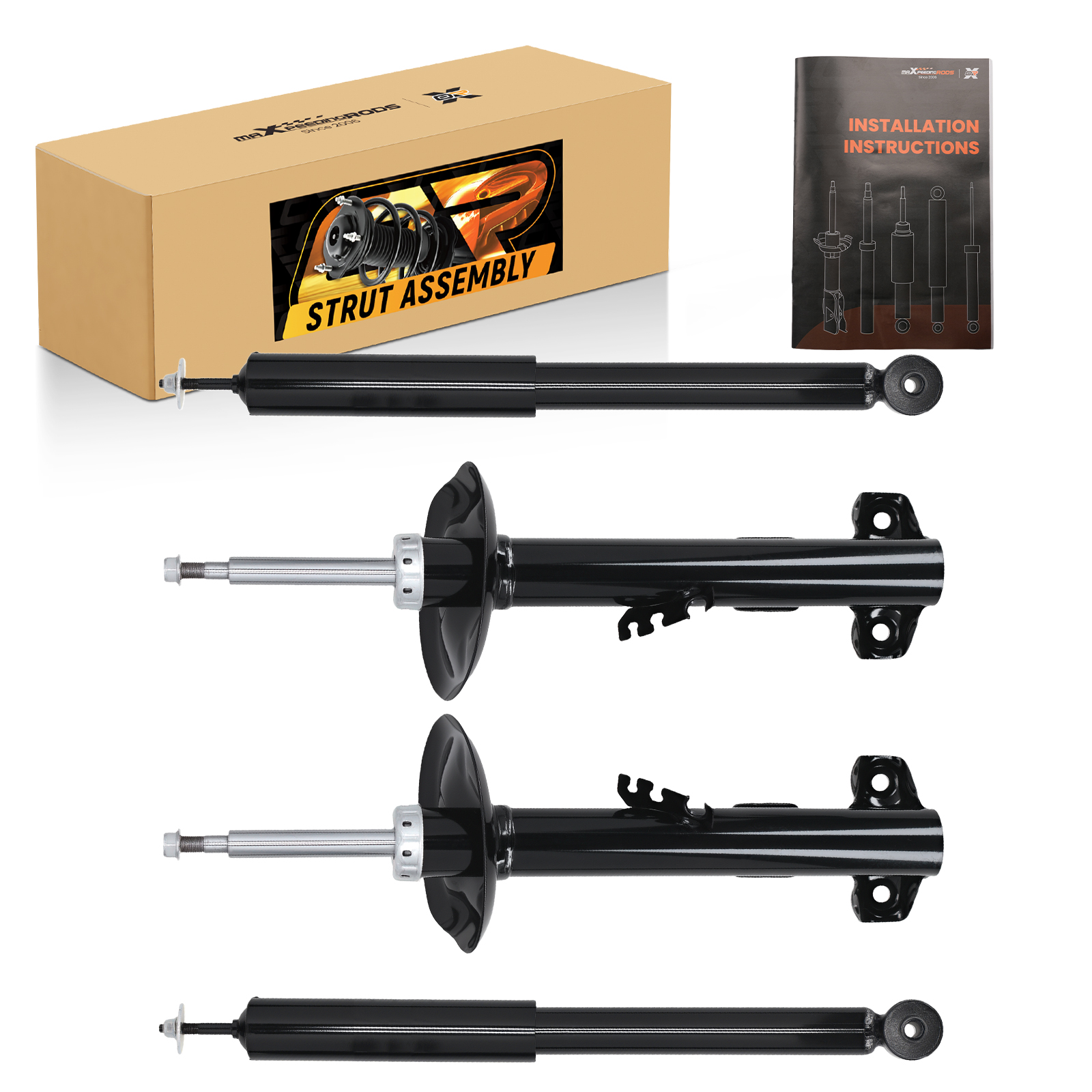 Front Rear Set Suspension Struts Shocks For 1996-2002 BMW Z3 2.2L 2.5L 3.0L 3.2L