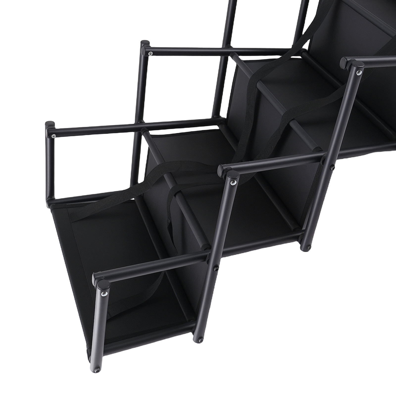 Foldable Dog Steps 4 Tier Non-Slip Ladder for Safe Ascent Descent Car Home